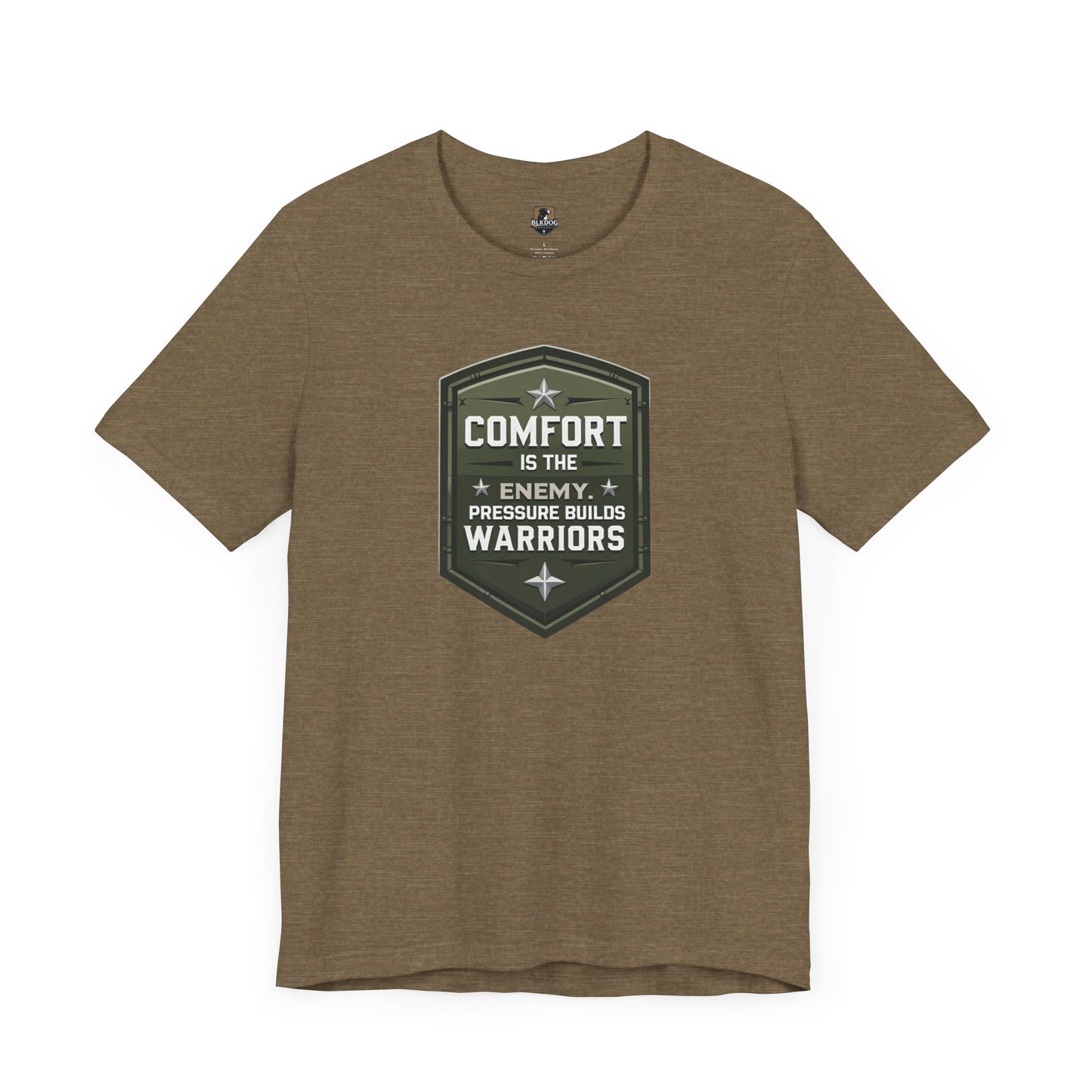 Warriors Motivational Tee: Empowering Unisex Jersey Short Sleeve Shirt, Fitness Apparel, Daily Wear, Gift for Athletes, Inspirational Outfit
