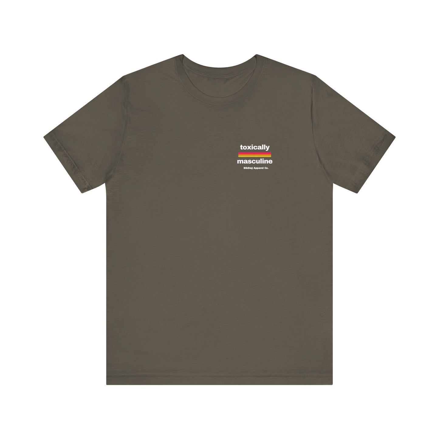 Toxically Masculine Tee, Unisex Graphic T-Shirt, Gender Stereotypes Shirt, Poisonously Manly Top, Men's Feminist Clothing