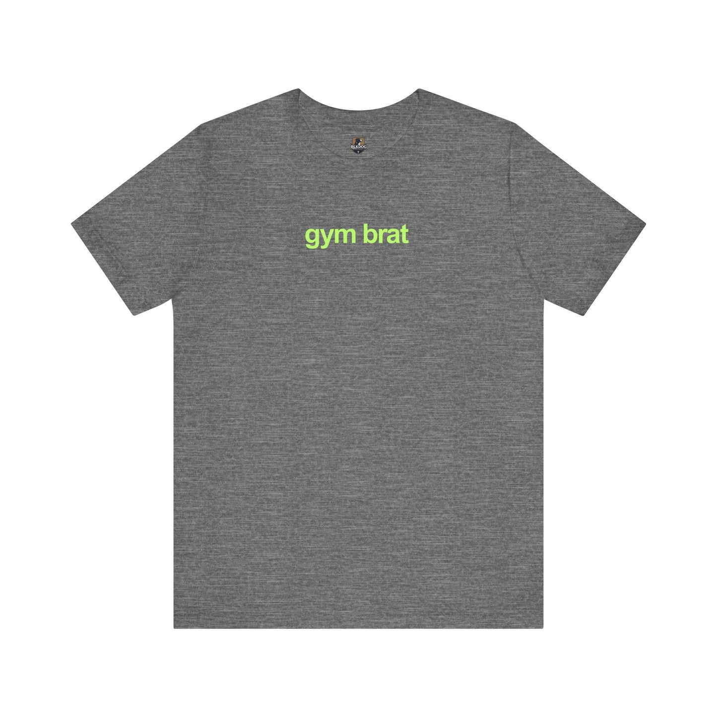 Unisex Jersey Tee - Gym Brat, Workout Top, Fitness Apparel, Sports Tee, Cute Graphic Shirt, Activewear for Gym Lovers