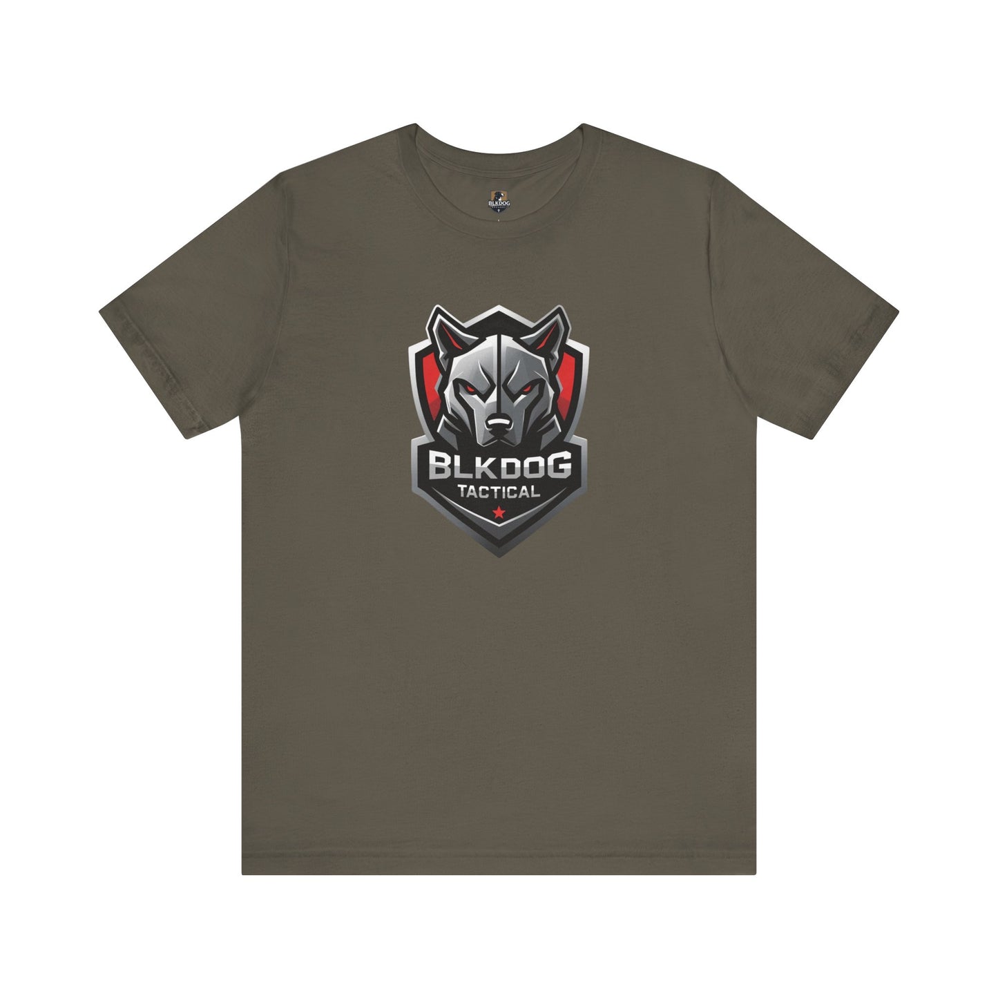 BLKDOG Tactical Unisex Tee - Casual Wear, Sports Apparel, Gift for Him/Her, Gamer T-Shirt, Everyday Comfort