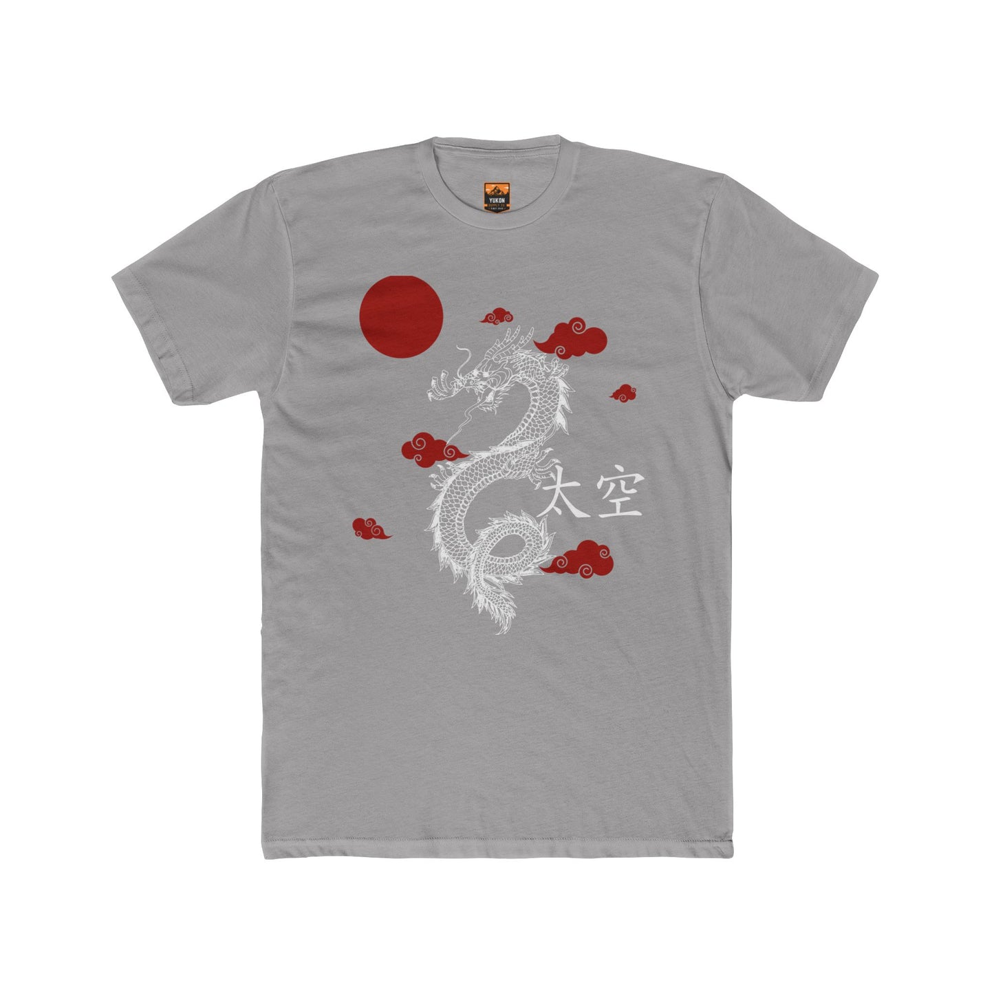 Japanese Dragon - Men's Cotton Crew Tee