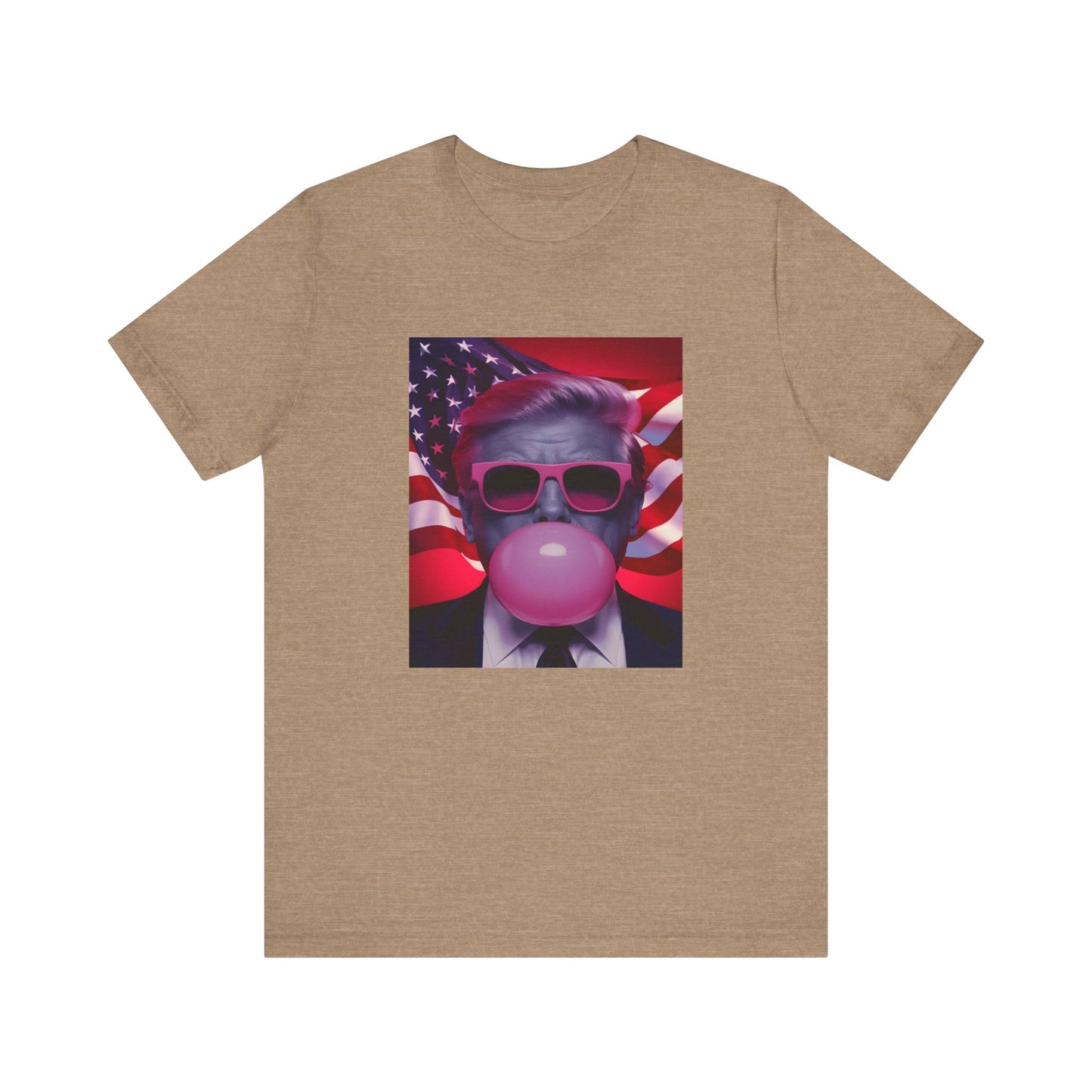 Trump24 - BubbleGum - Trump - Unisex Jersey Short Sleeve Tee