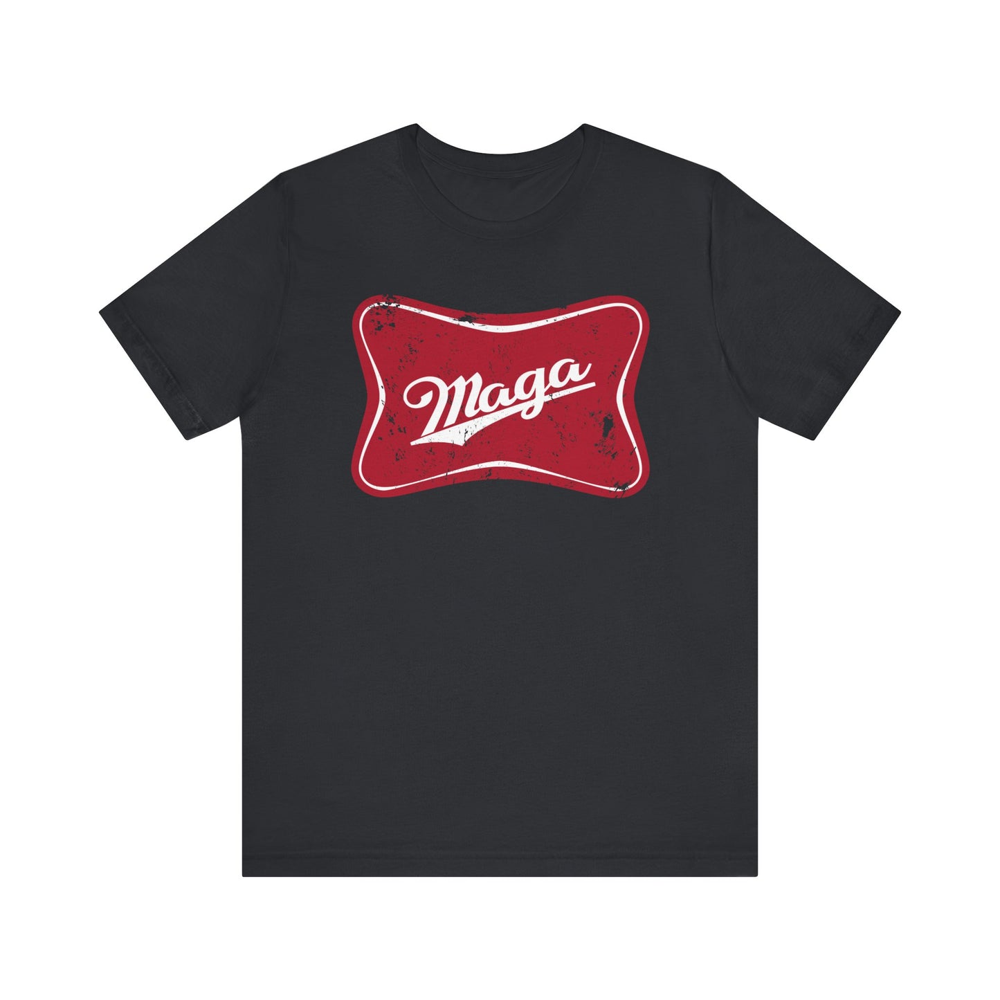 Trump - MAGA - Miller Logo - Unisex Jersey Short Sleeve Tee