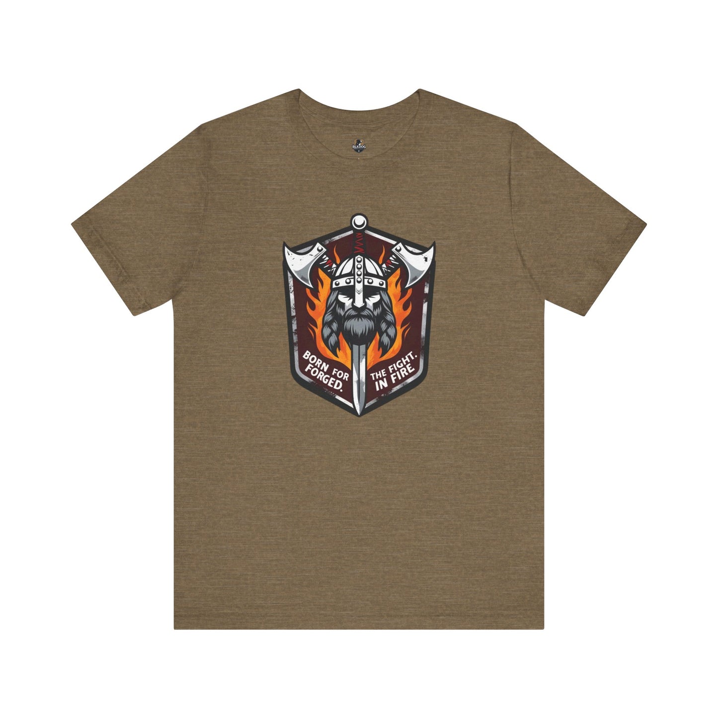 Warrior Spirit Short Sleeve Tee | Born to Fight, Unisex Graphic T-Shirt, Gift for Gamers, Casual Wear, Motivational Tee, Birthday Present