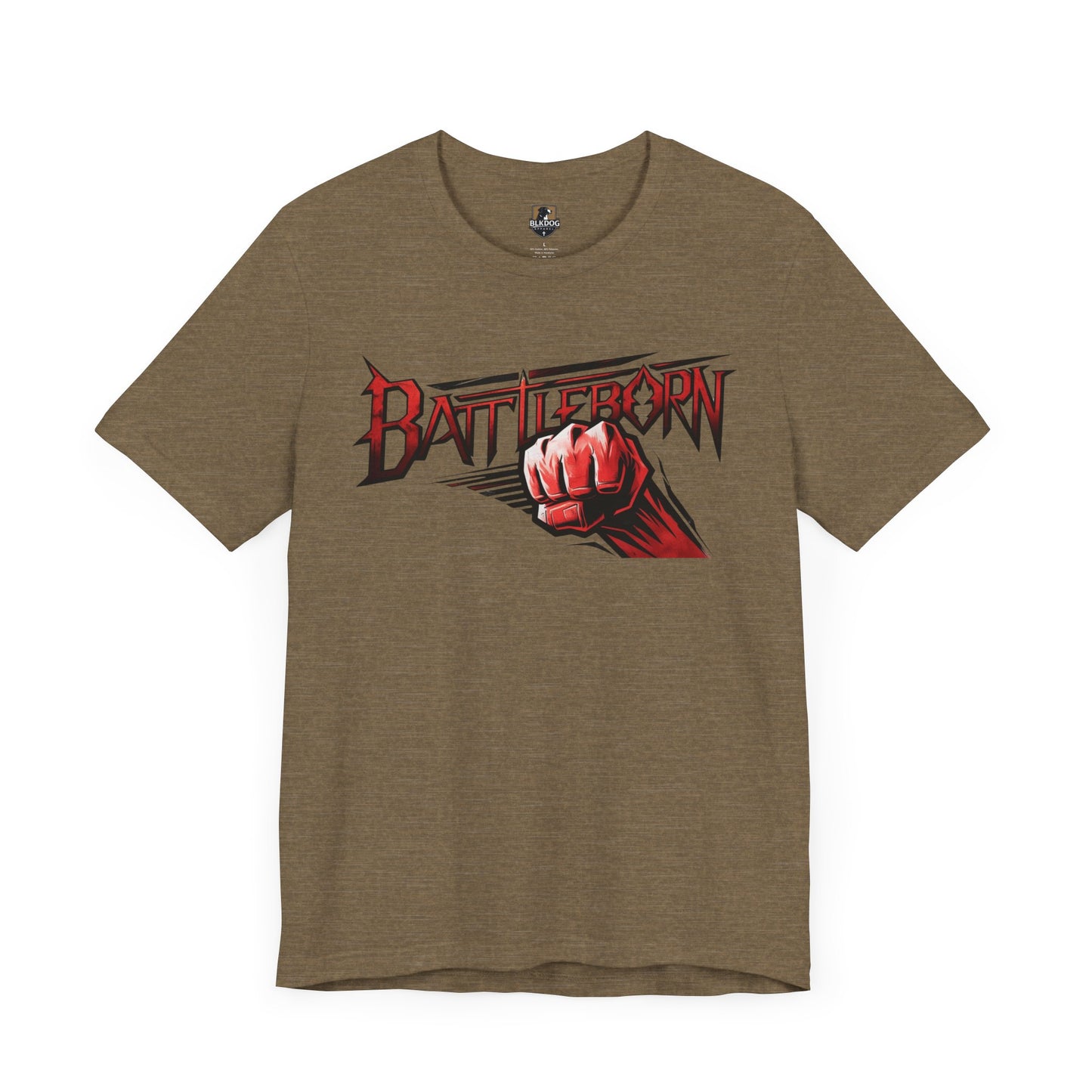 Battleborn Unisex Jersey Short Sleeve Tee - Bold Graphic Tee for Empowerment & Motivation