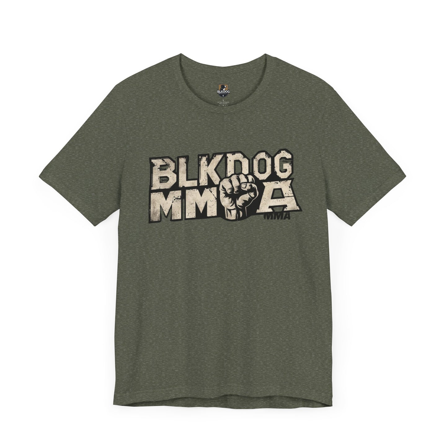 BLKDOG MMA Unisex Jersey Short Sleeve Tee - Comfortable & Stylish Martial Arts Apparel