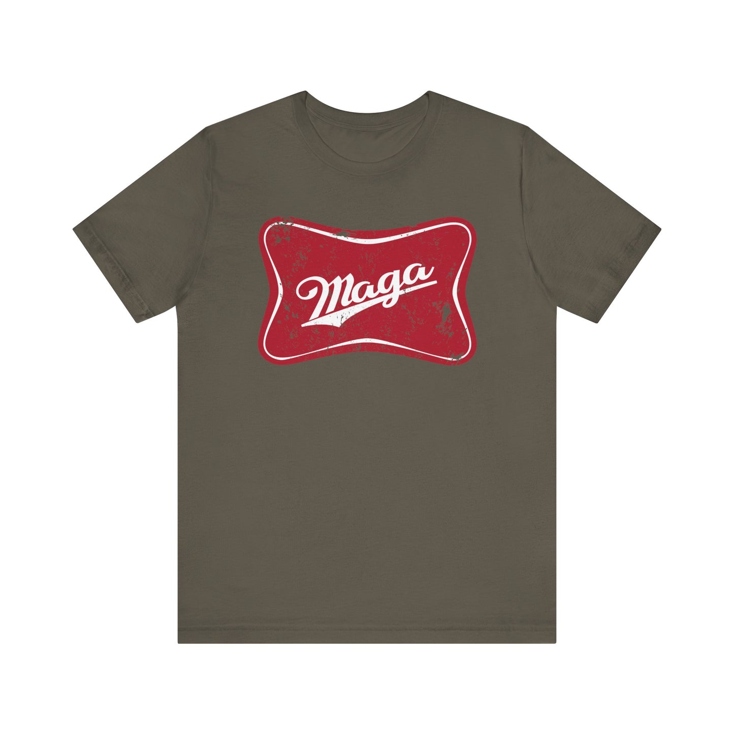 Trump - MAGA - Miller Logo - Unisex Jersey Short Sleeve Tee