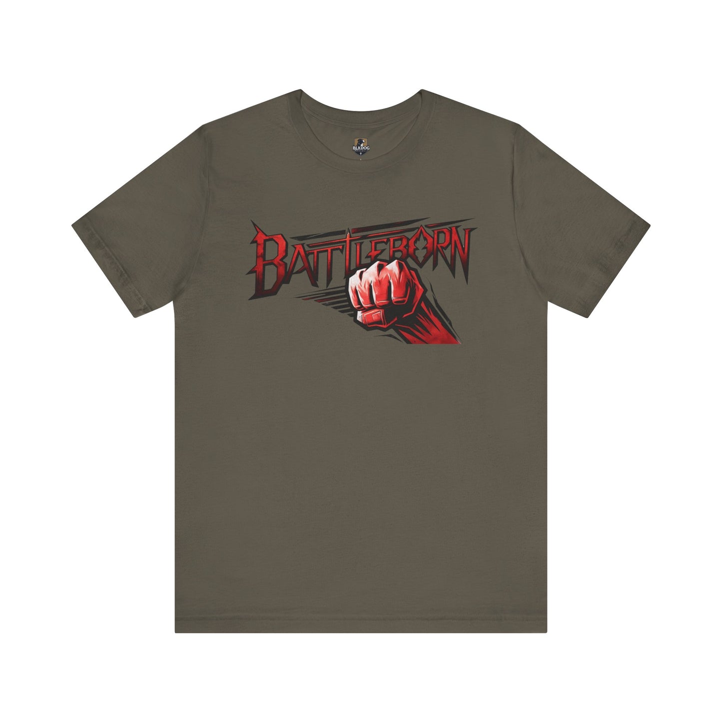 Battleborn Unisex Jersey Short Sleeve Tee - Bold Graphic Tee for Empowerment & Motivation