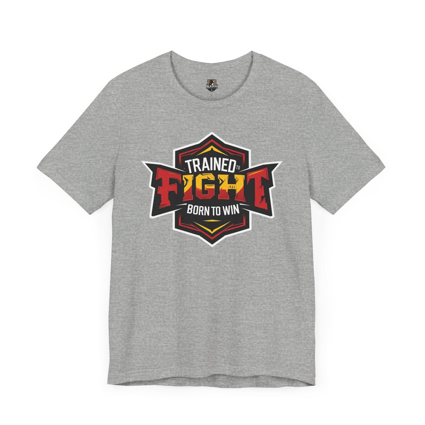 Trained to Fight...Born to Win Unisex Jersey Tee, Fitness Gift, Athletic Apparel, Training Top, Sportswear