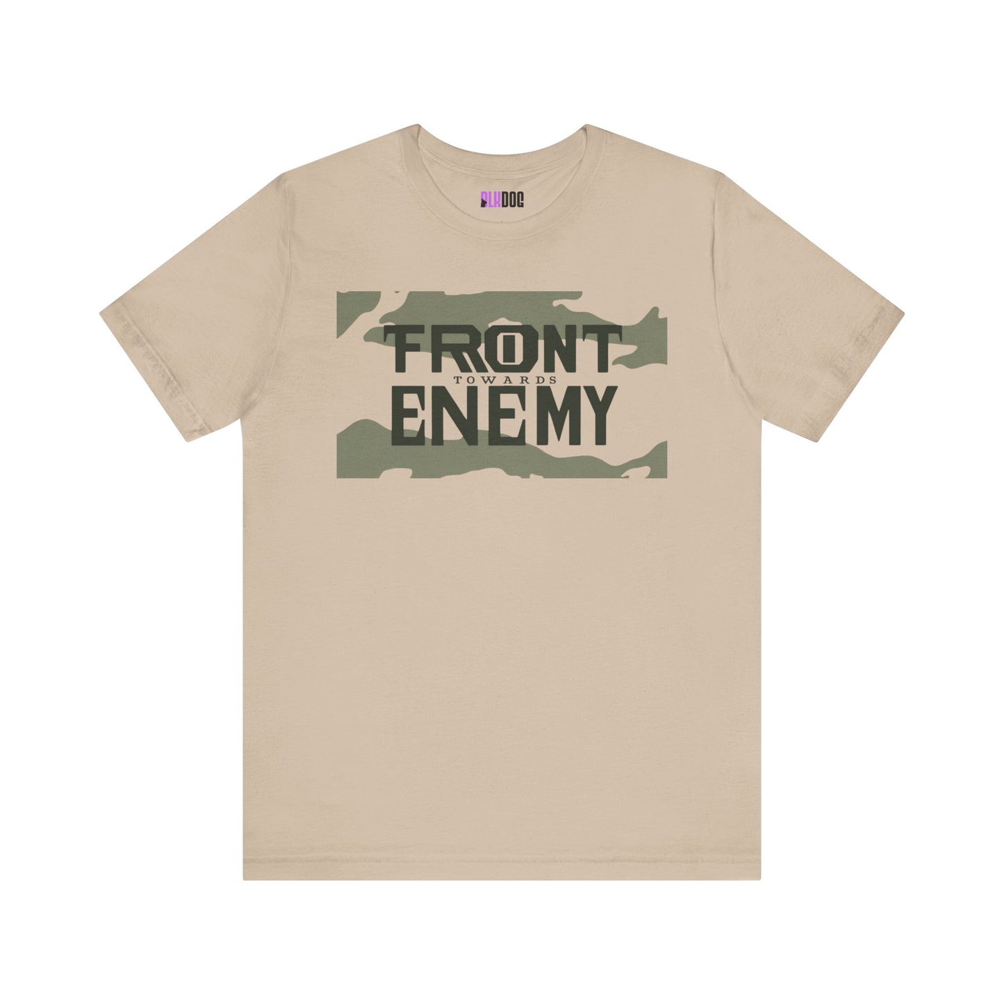 Front Towards Enemy Unisex Tee, Graphic T-Shirt, Army Gift, Military Apparel, Casual Top, Vintage Style Shirt