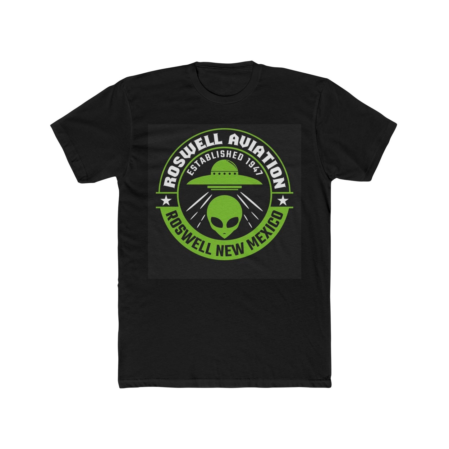 Roswell Aviation - Cotton Crew Tee