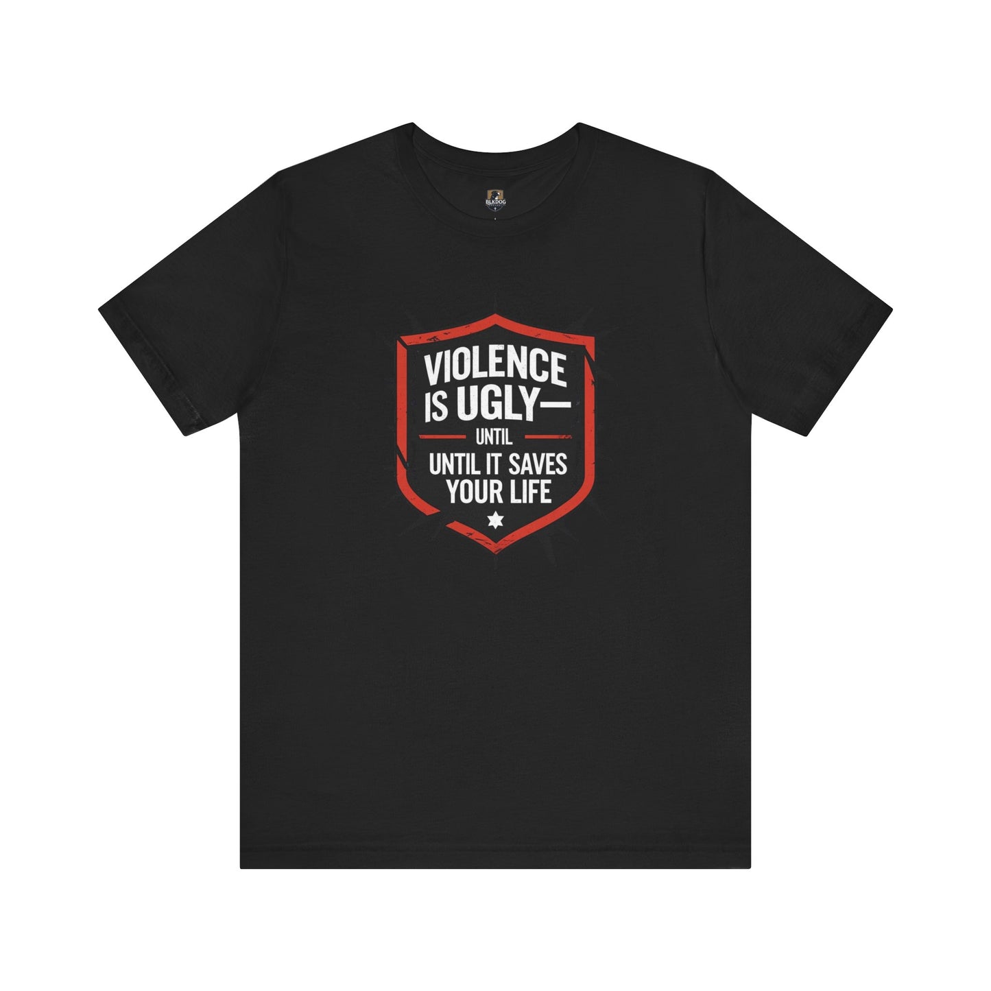 Violence is Ugly Tee, Unisex Graphic Tee, Awareness Shirt, Casual Everyday Wear, Gift for Activists, Motivational Apparel