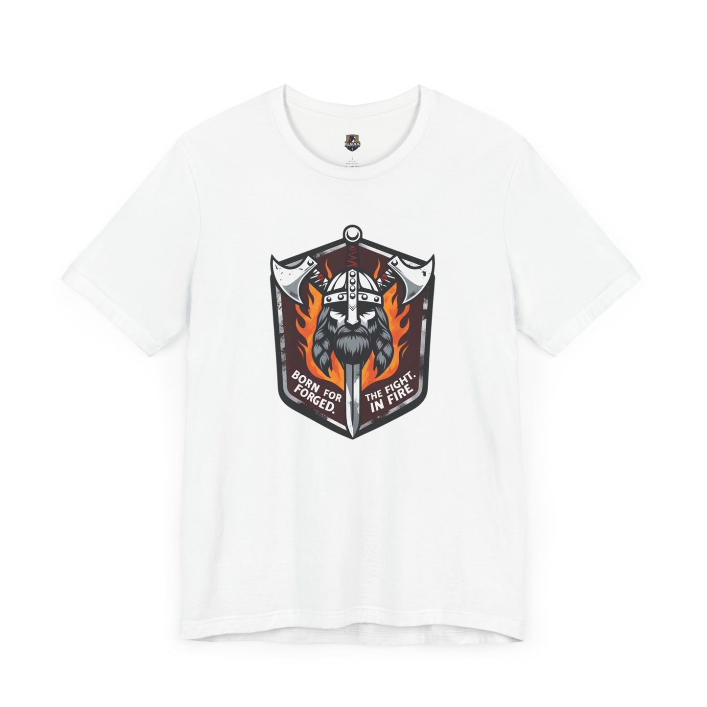 Warrior Spirit Short Sleeve Tee | Born to Fight, Unisex Graphic T-Shirt, Gift for Gamers, Casual Wear, Motivational Tee, Birthday Present