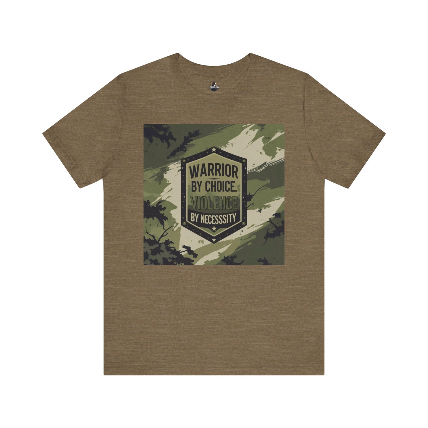 Warrior by Choice Unisex T-Shirt, Motivational Tee, Military-Inspired Apparel, Gift for Veterans, Casual Wear, Inspirational Clothing
