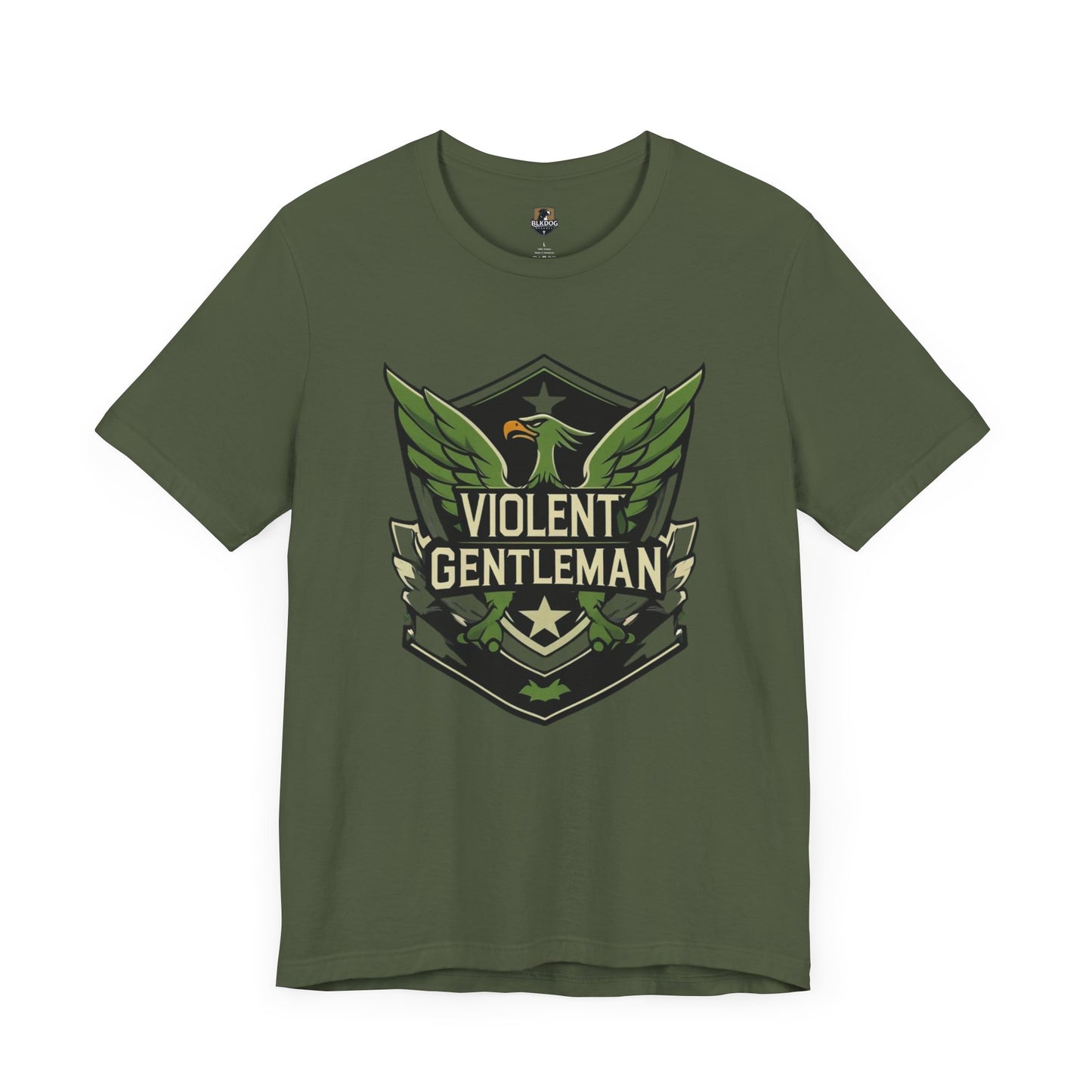 Violent Gentleman Unisex Tee, Casual Wear, Gift for Him, Statement Shirt, Everyday Comfort, Graphic T-Shirt