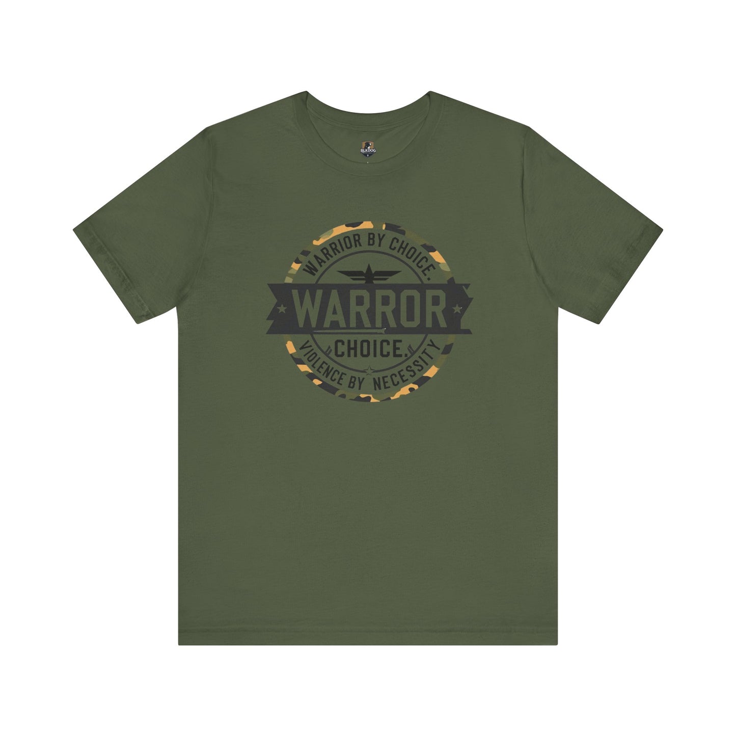 Warrior By Choice Unisex Tee | Empowerment Shirt for Fighters, Casual Wear, Gift for Martial Arts Lovers, Graphic Tee, Everyday Comfort