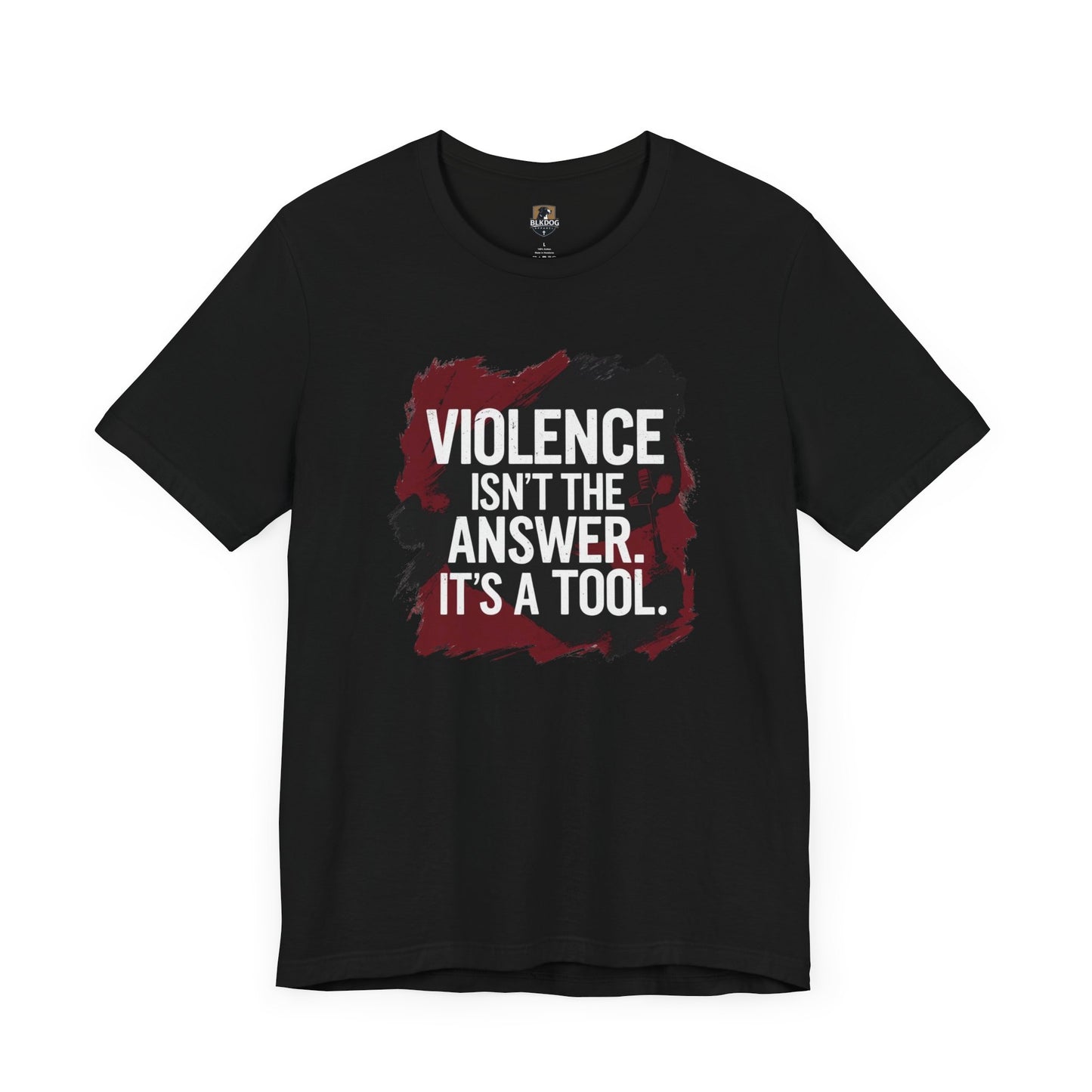 Bold Statement Tee Violence Isn't the Answer, Casual Wear, Gift for Activists, Social Justice Apparel
