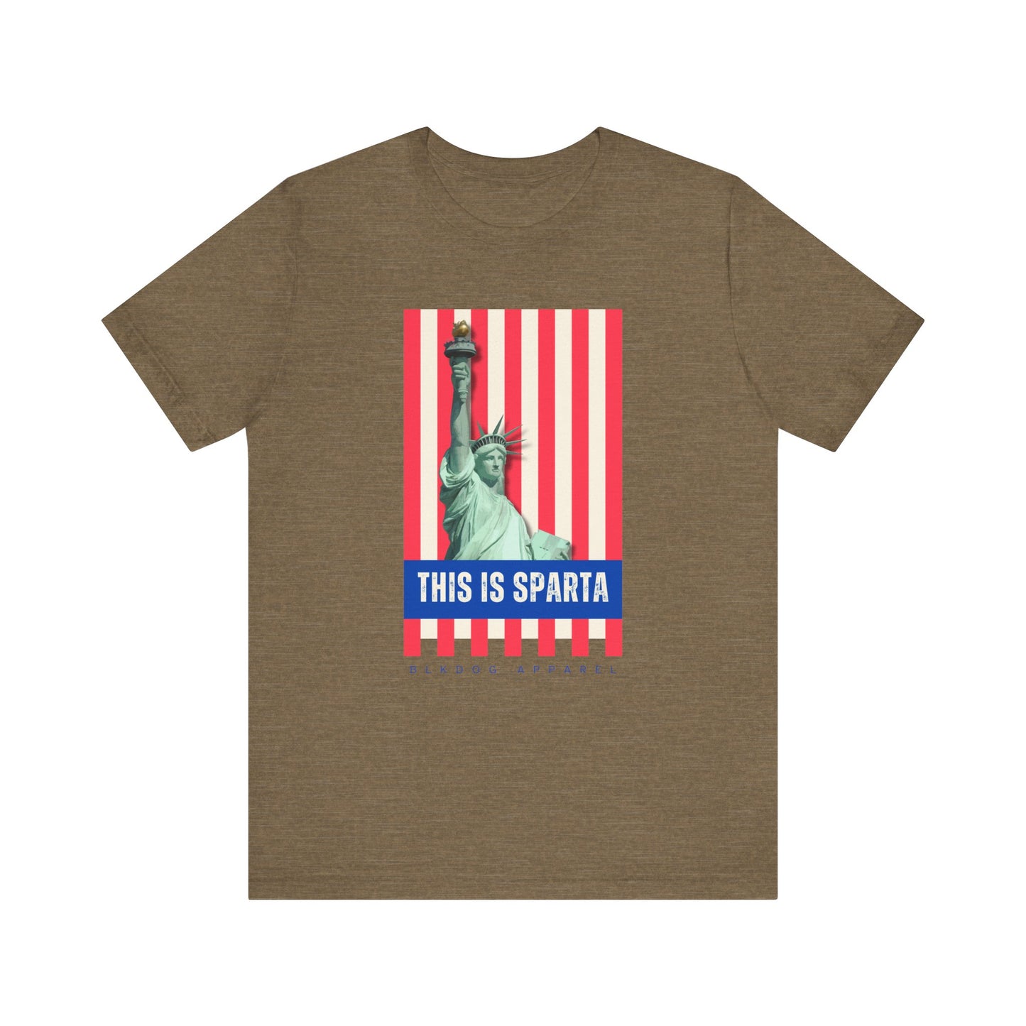Sparta Statue Tee, Men Women Shirt Gift, NY Lady Liberty Top, American Pride Tshirt, Ancient Greece Warrior Clothing