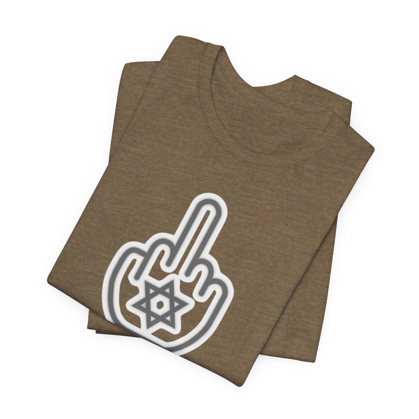 F Kanye - Middle Finger with Star of David - Tee Fight against Antisemitism