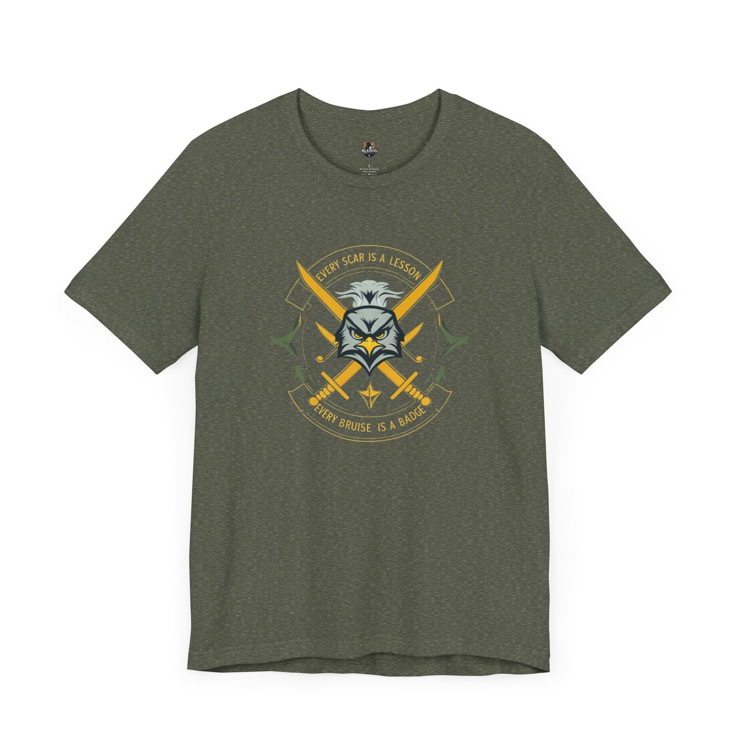 Warrior Spirit Unisex Tee, Motivational Shirt, Gift for Him/Her, Fitness Apparel, Birthday Celebration, Casual Wear