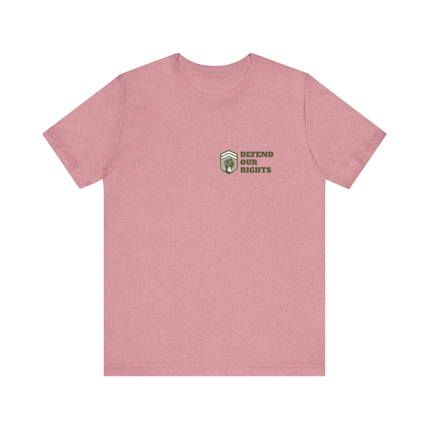 Activist Tee, Protest Shirt, Political Rights Apparel, Social Justice Top, Civil Rights T-Shirt, Defend Our Rights