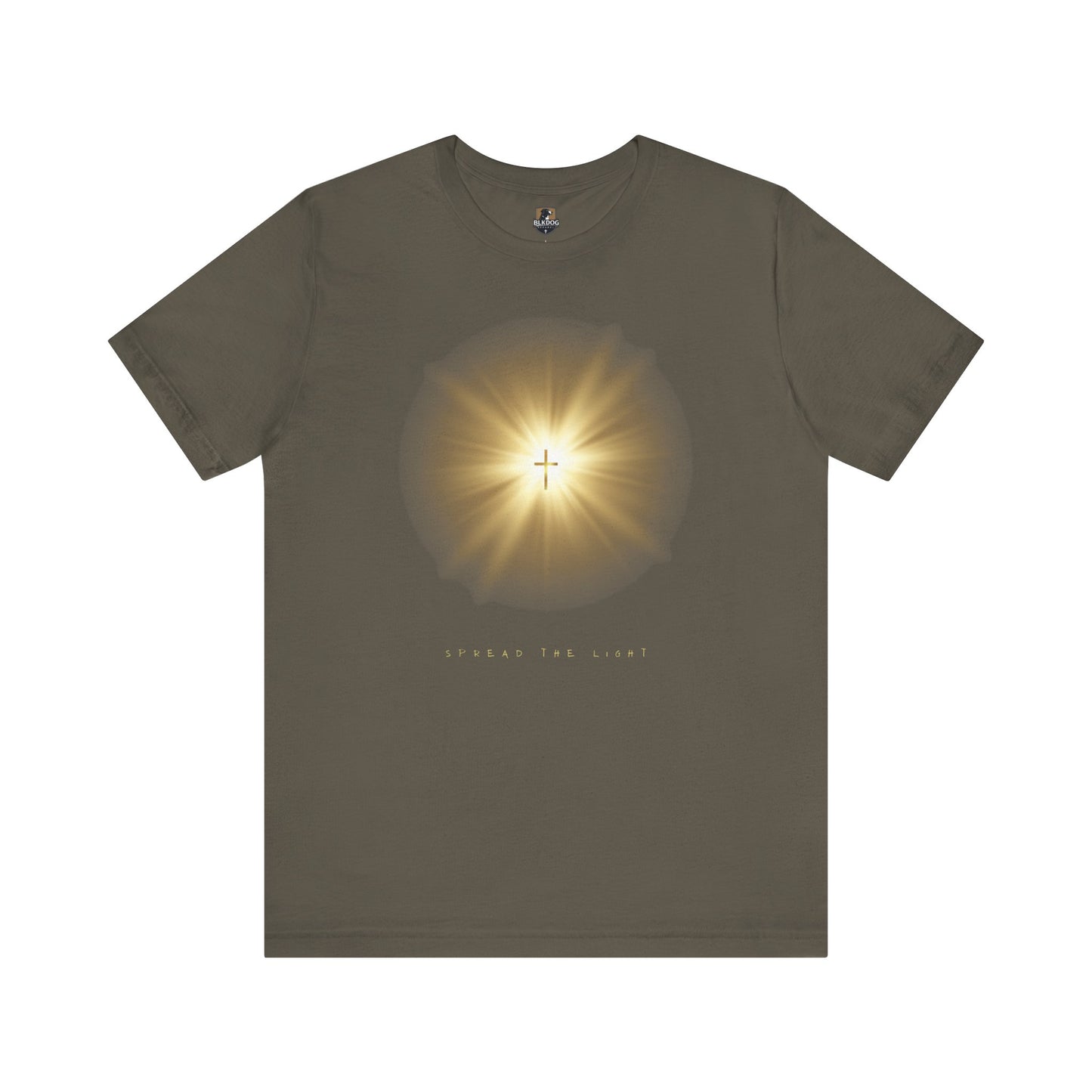 Faith Tee, Christian T-Shirt, Spread the Light Shirt, Religious Top, Unisex Jersey Tee