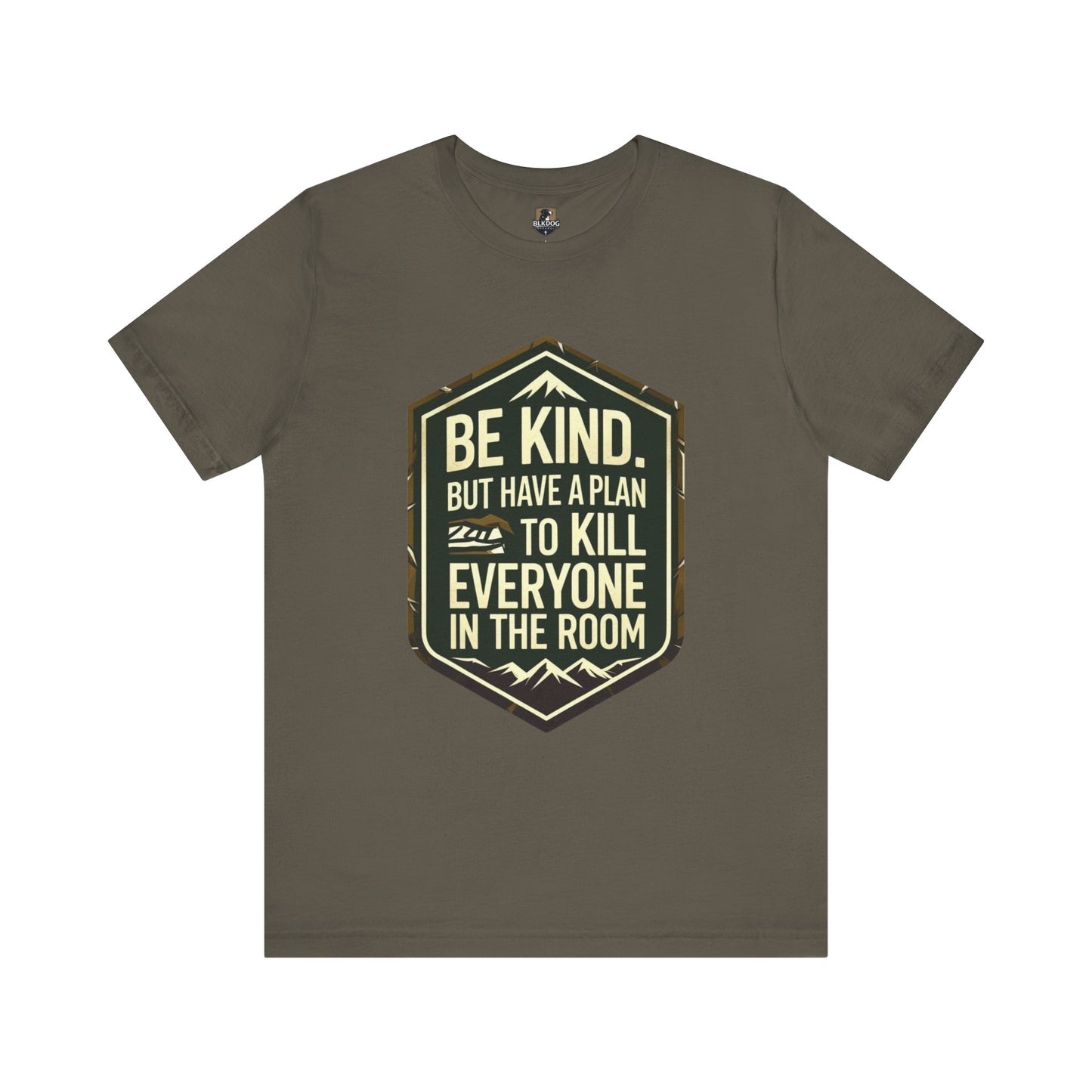 Be Kind Short Sleeve Tee, Motivational Shirt, Unisex Graphic Tee, Funny Quote T-Shirt, Gift for Friends, Casual Wear