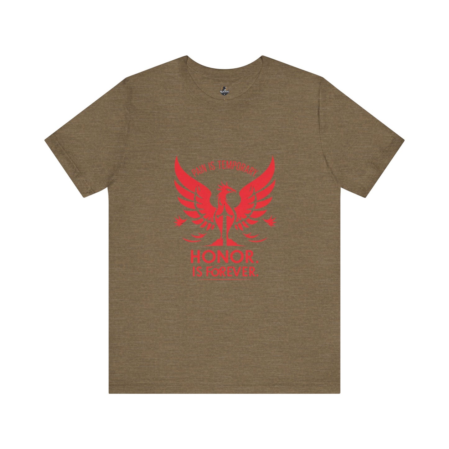 Honor is Never Forgotten Short Sleeve Tee, Unisex Casual Tee, Memorial Shirt, Gift for Veteran, Everyday Wear, Tribute Apparel