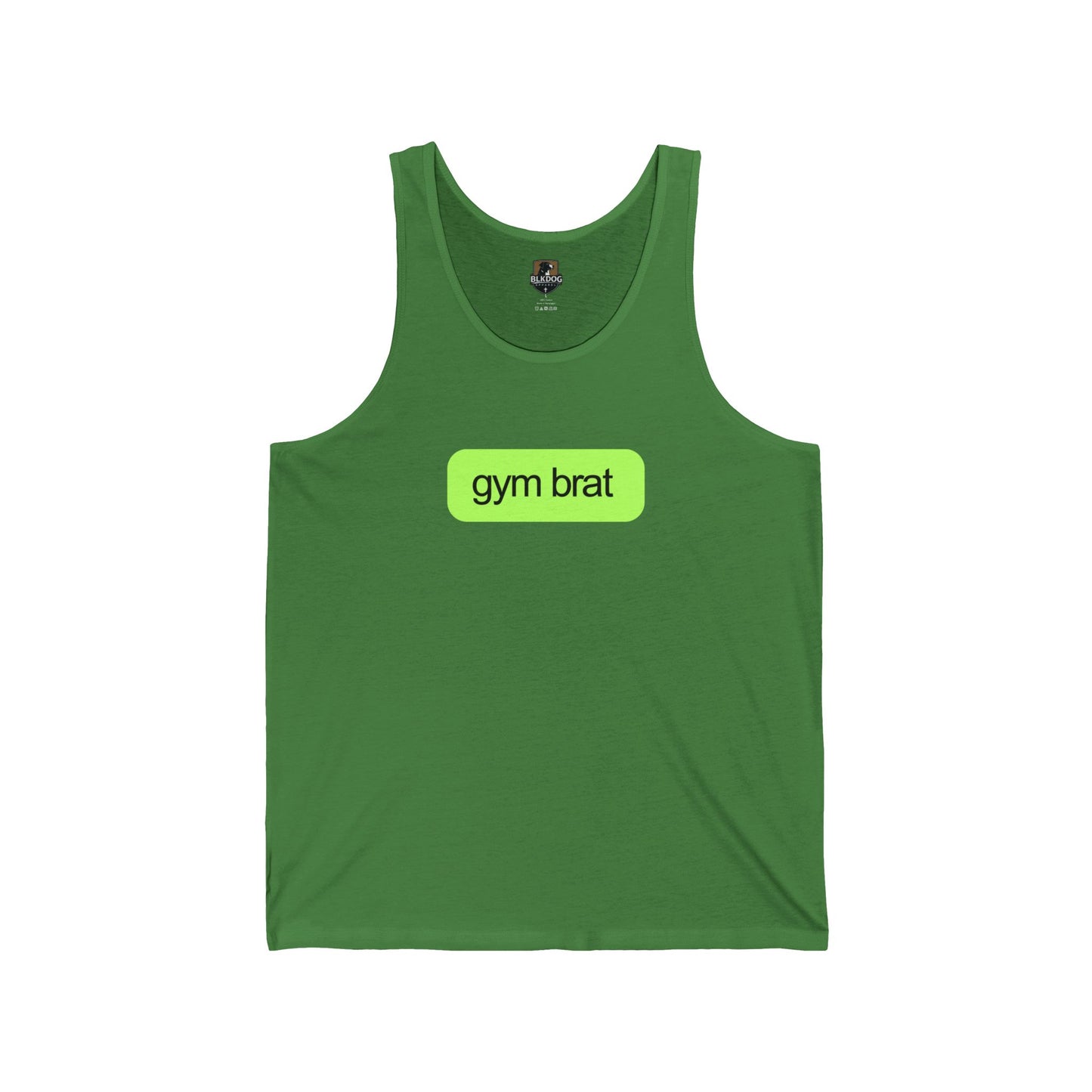 Gym Brat Unisex Jersey Tank Top - Perfect for Workout, Gym Wear, Fitness Enthusiasts - Summer Essentials, Activewear, Gift for Him/Her