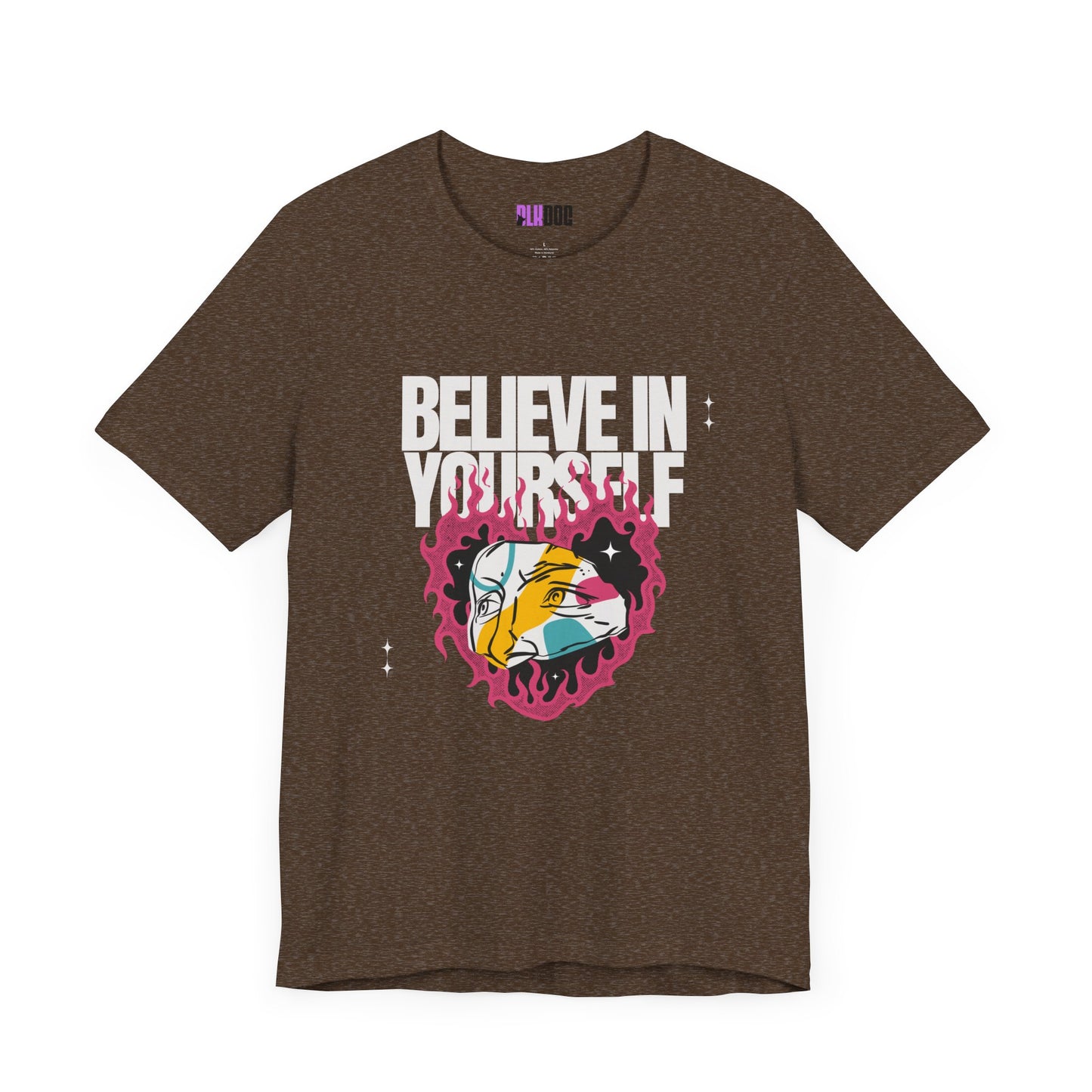 Believe in yourself T-Shirt, Inspirational tee, Motivational shirt, Empowering top, Positive vibes apparel, Self-confidence clothing