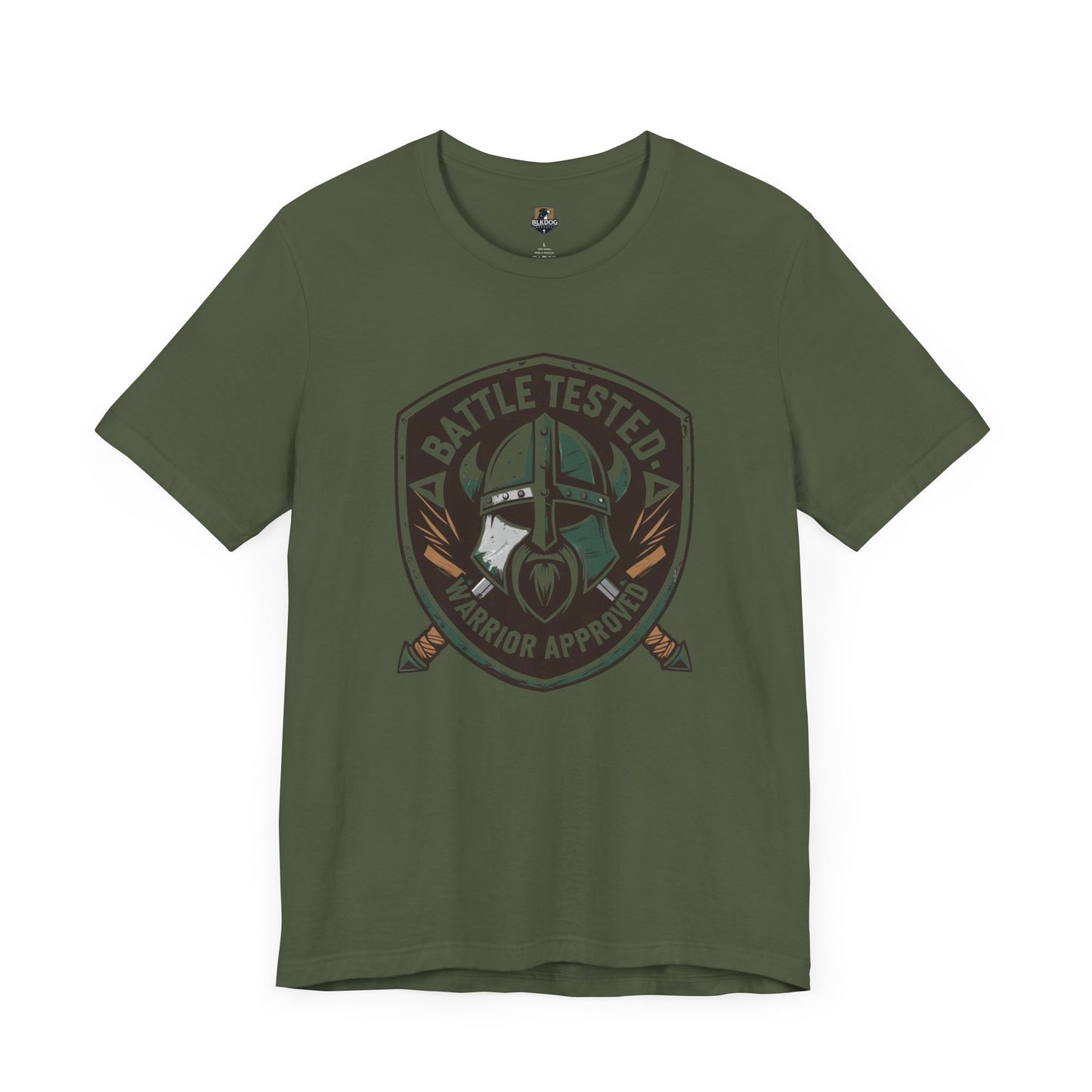 Battle Tested Warrior Apparel Unisex Tee, Motivational T-Shirt, Gift for Warriors, Strength and Resilience Shirt, Gifts for Men and Women