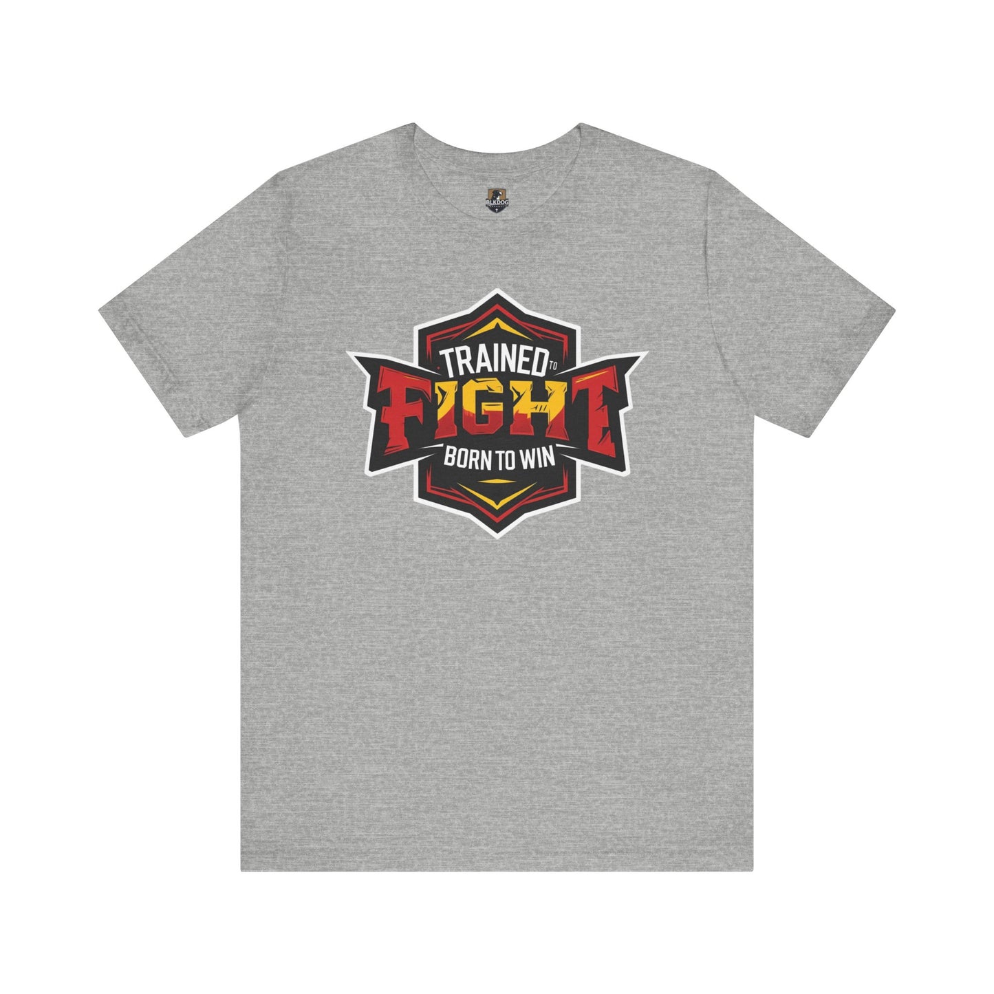 Trained to Fight...Born to Win Unisex Jersey Tee, Fitness Gift, Athletic Apparel, Training Top, Sportswear