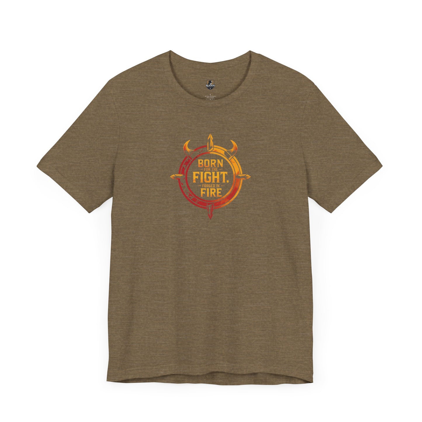 Born to Fight Fire Tee, Unisex Short Sleeve Shirt for Firefighters, Bold Graphic Tee, Adventure Apparel, Gift for Heroes