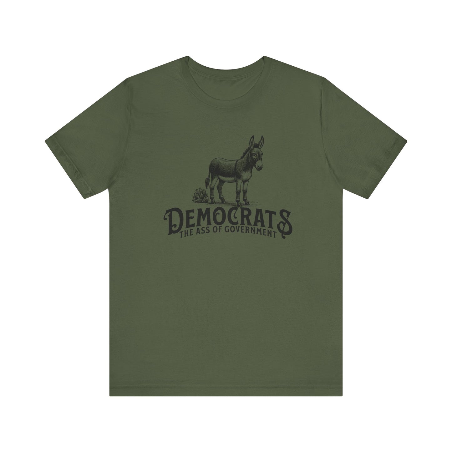 Political Democrat Tee, Liberal Party Shirt, Government Critique Top, Political Activist Clothing, Election Campaign Apparel