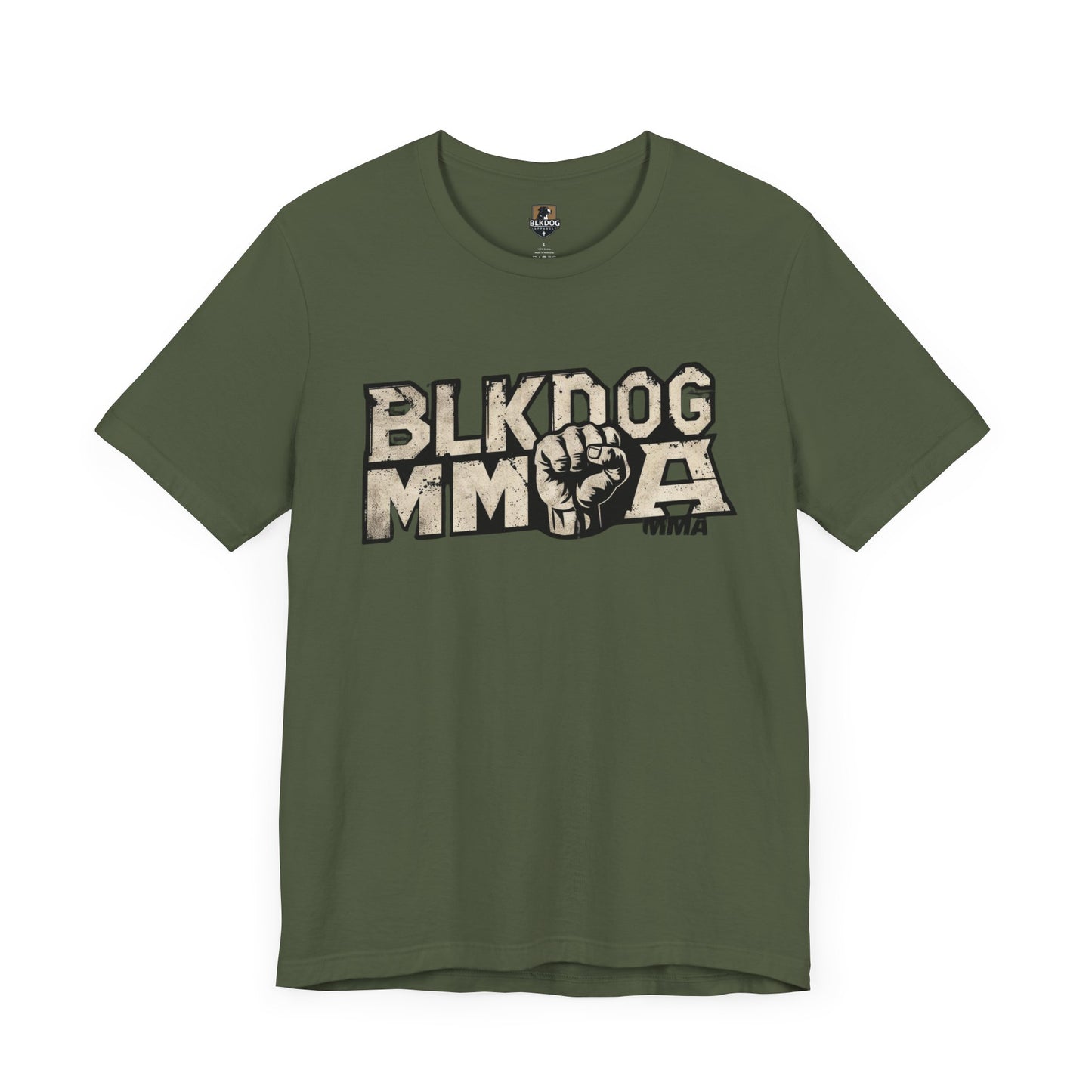 BLKDOG MMA Unisex Jersey Short Sleeve Tee - Comfortable & Stylish Martial Arts Apparel