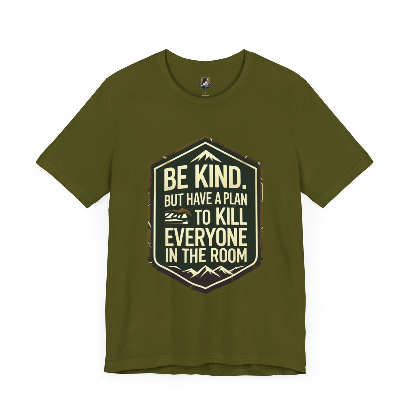 Be Kind Short Sleeve Tee, Motivational Shirt, Unisex Graphic Tee, Funny Quote T-Shirt, Gift for Friends, Casual Wear