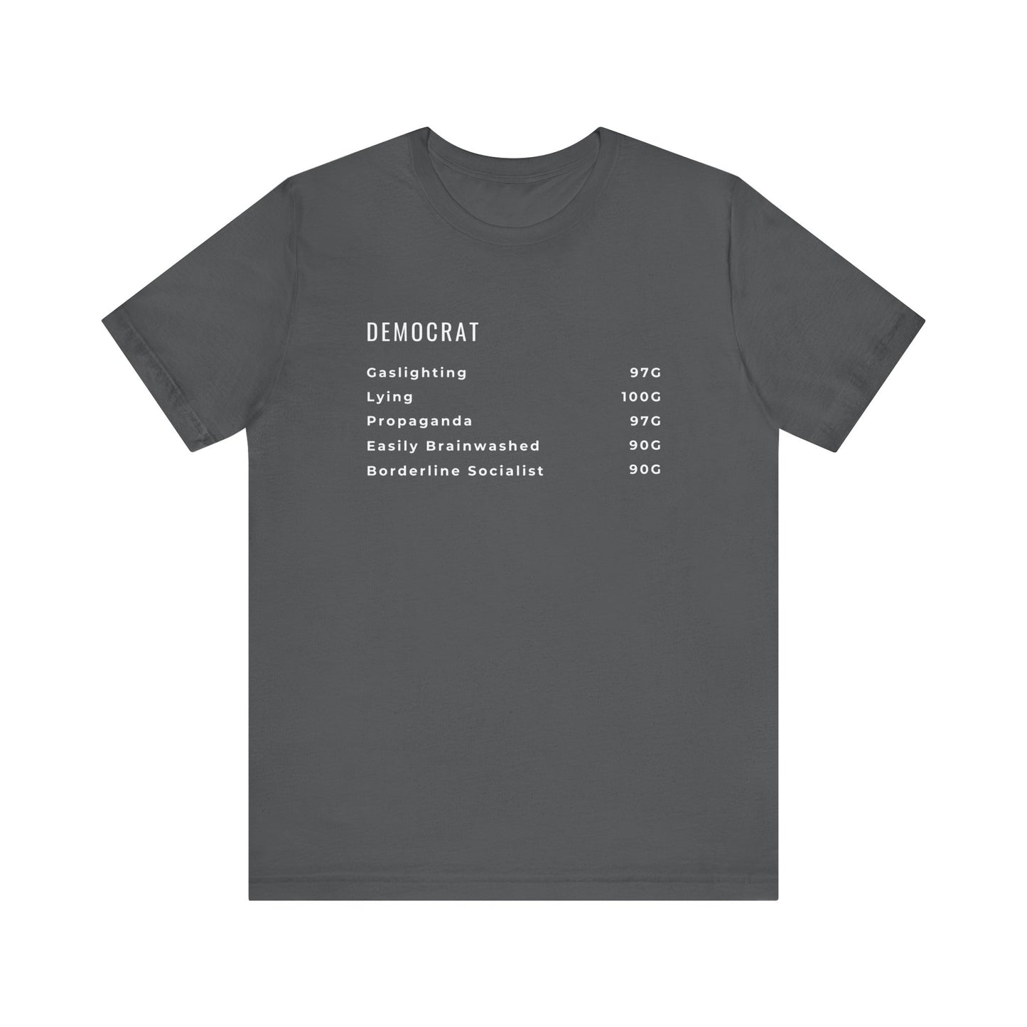 Democrat Lies - Unisex Jersey Short Sleeve Tee