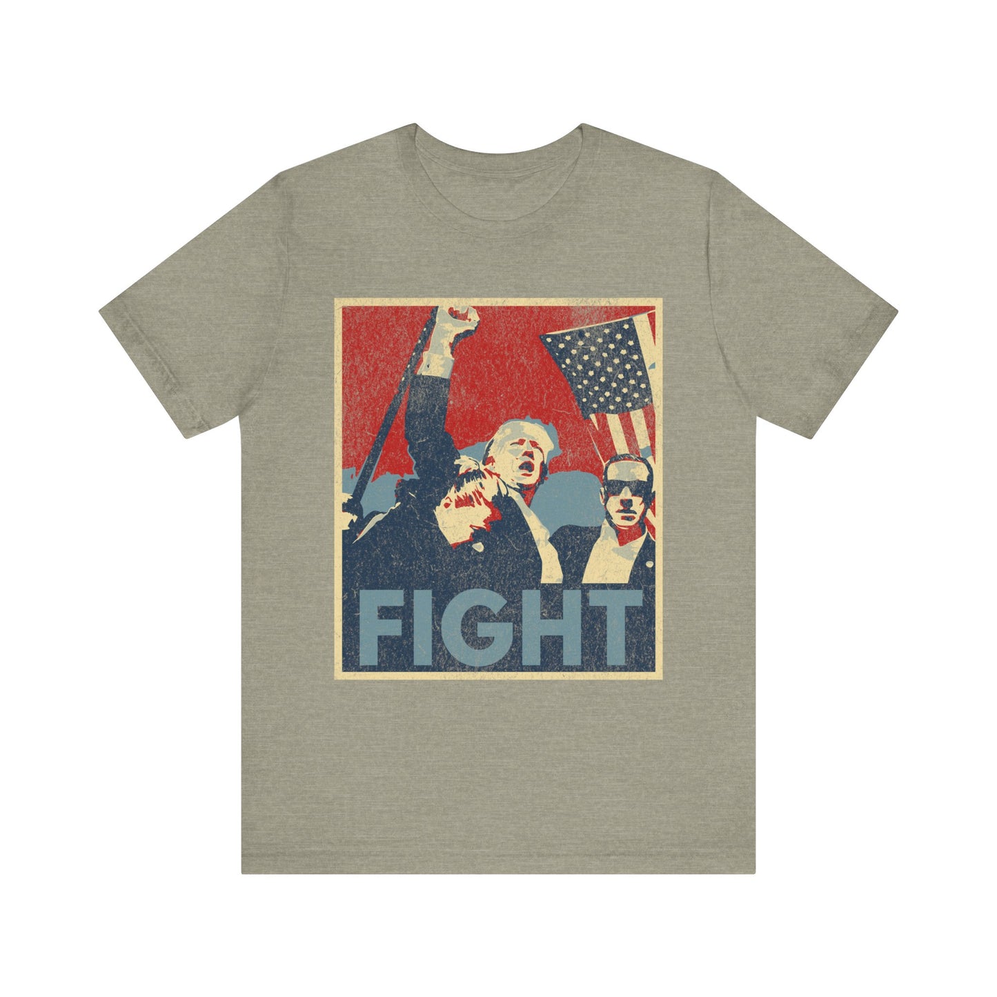 Trump24 - FIGHT - Unisex Jersey Short Sleeve Tee