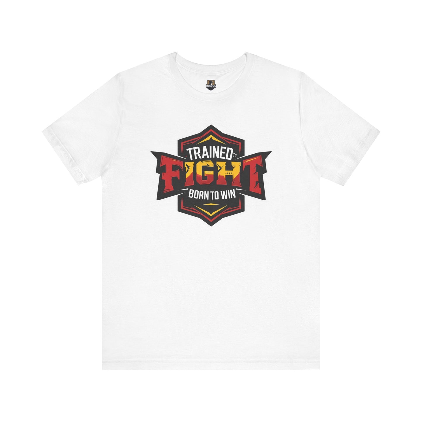 Trained to Fight...Born to Win Unisex Jersey Tee, Fitness Gift, Athletic Apparel, Training Top, Sportswear