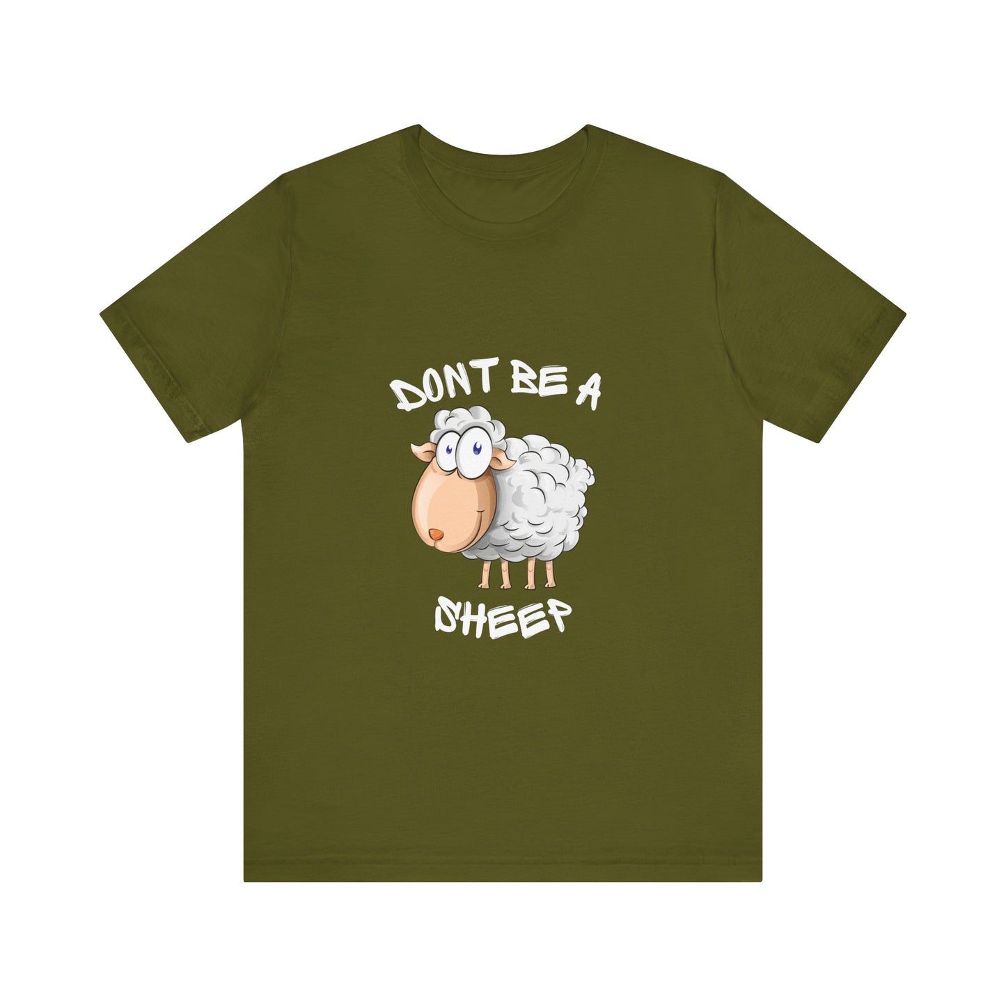 Dont Be a Sheep - Unisex Jersey Short Sleeve Tee