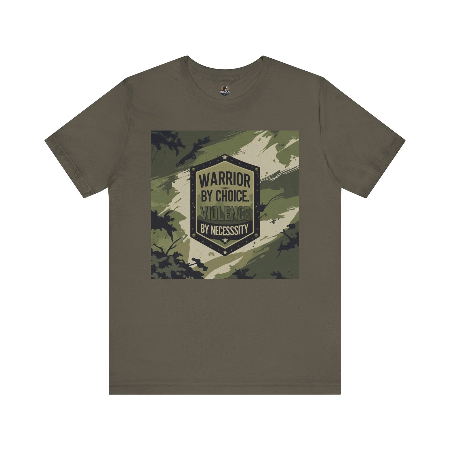 Warrior by Choice Unisex T-Shirt, Motivational Tee, Military-Inspired Apparel, Gift for Veterans, Casual Wear, Inspirational Clothing