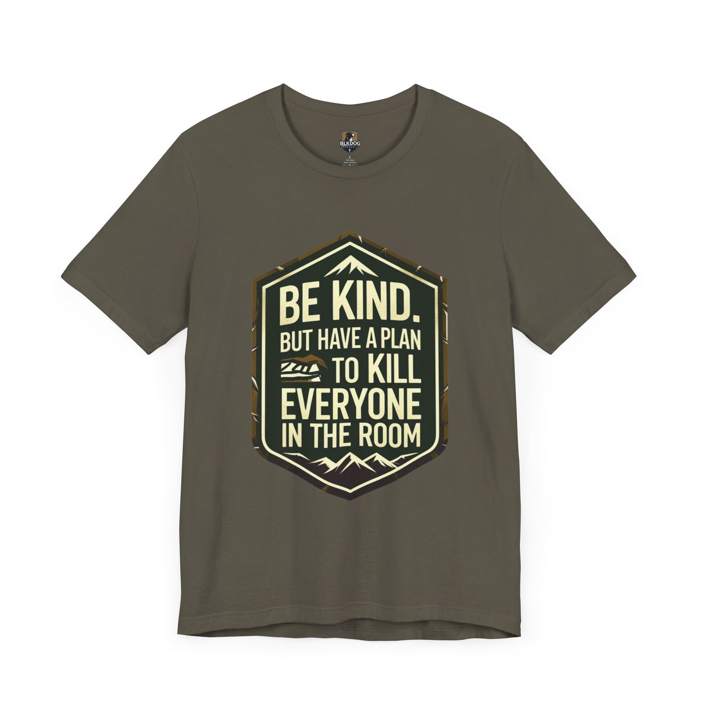 Be Kind Short Sleeve Tee, Motivational Shirt, Unisex Graphic Tee, Funny Quote T-Shirt, Gift for Friends, Casual Wear