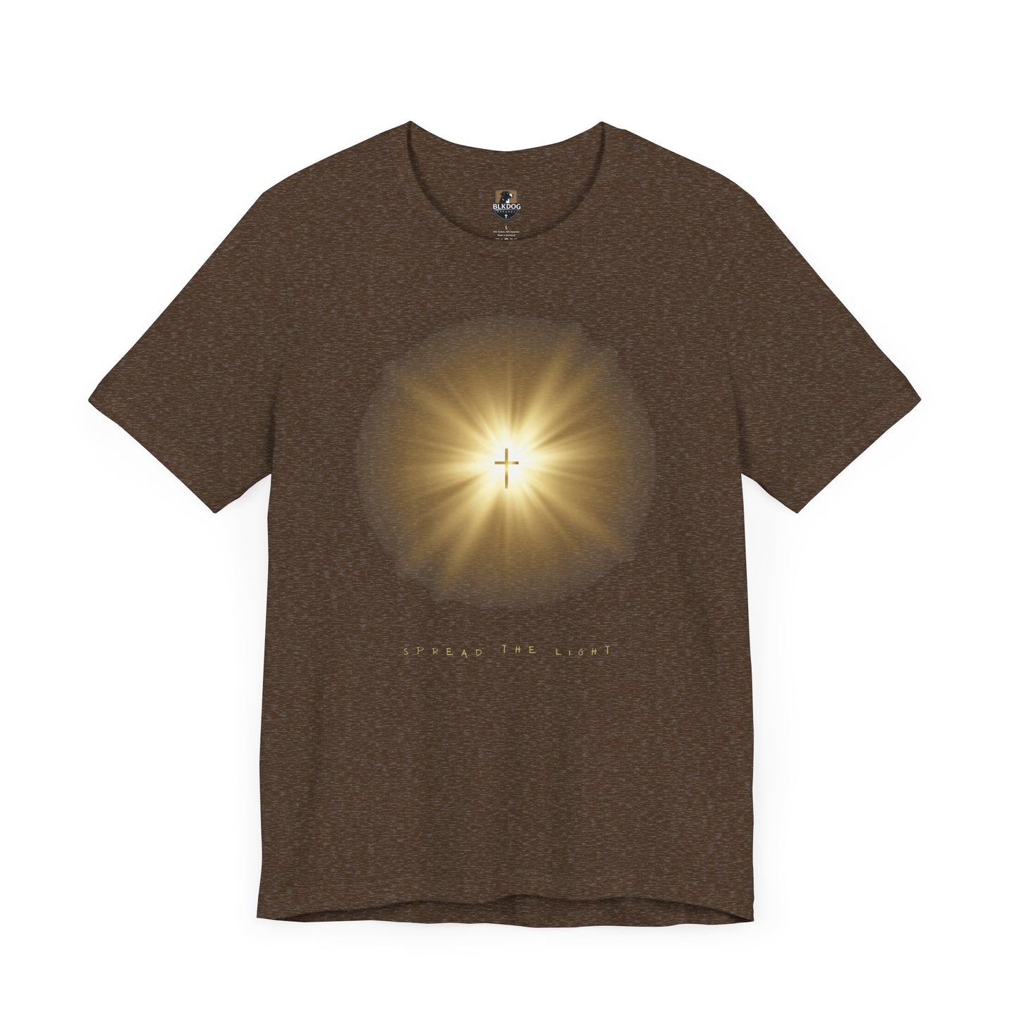 Faith Tee, Christian T-Shirt, Spread the Light Shirt, Religious Top, Unisex Jersey Tee