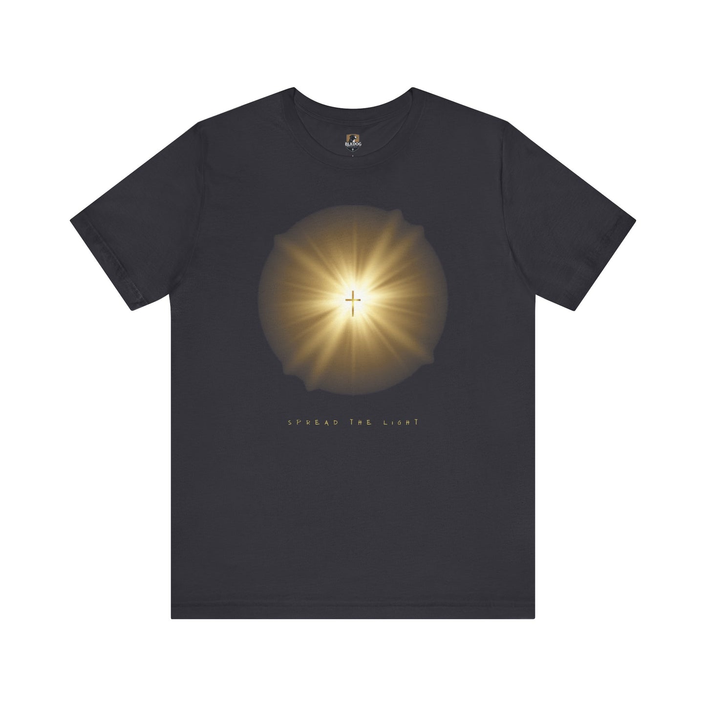 Faith Tee, Christian T-Shirt, Spread the Light Shirt, Religious Top, Unisex Jersey Tee