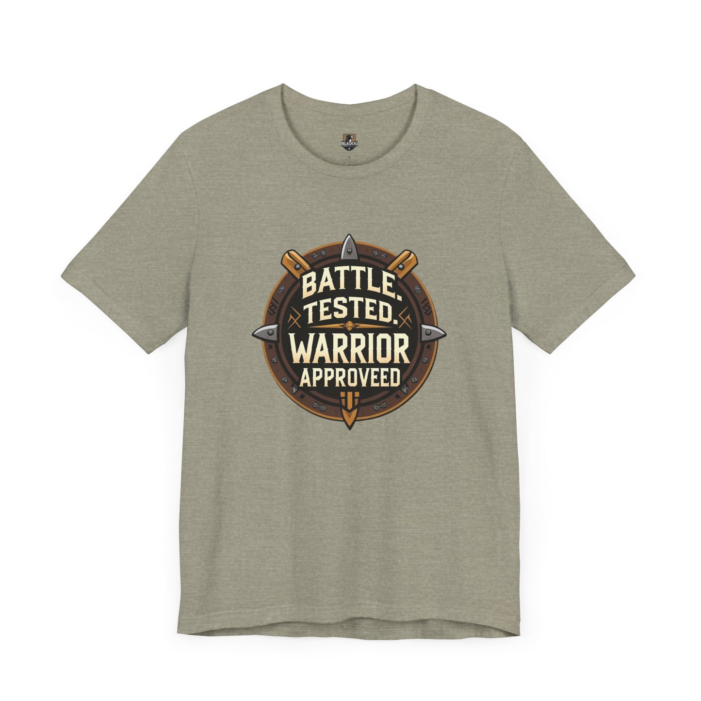 Battle Tested Warrior Approved Tee, Unisex T-Shirt, Gift for Warriors, Motivational Shirt, Fitness Apparel, Casual Wear