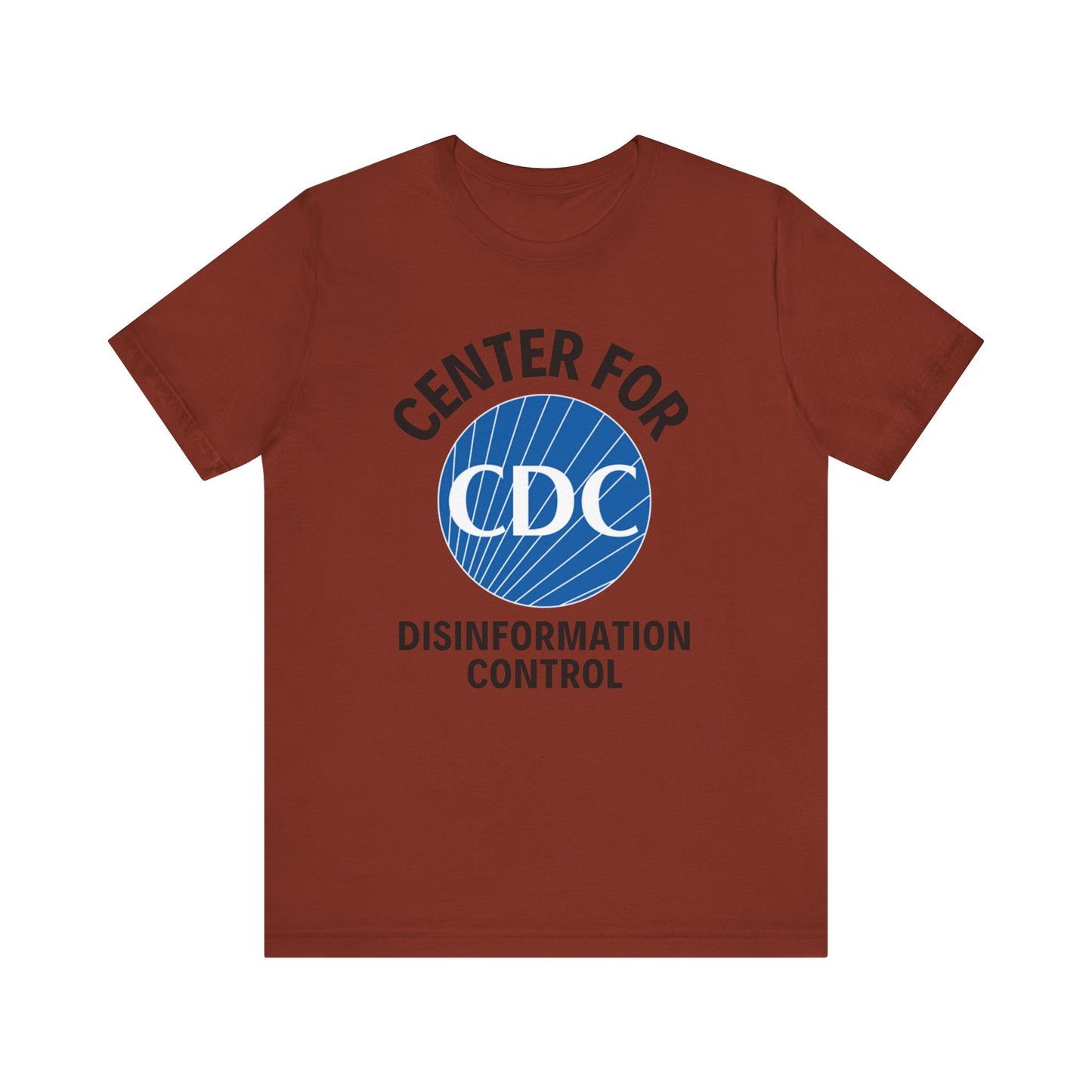 CDC - Center for Disinformation Control - Unisex Jersey Short Sleeve Tee