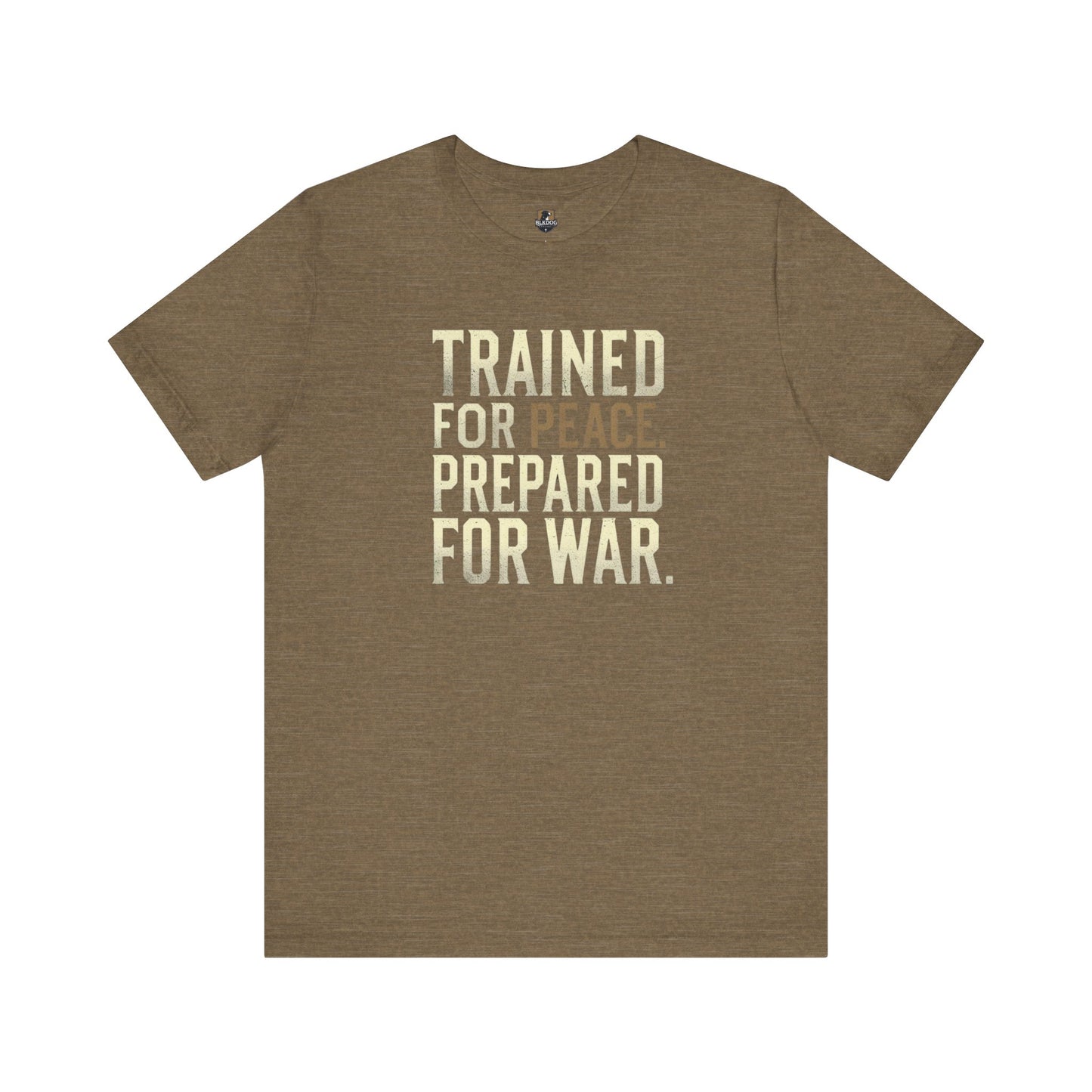 Peace and War Statement Tee - Unisex Jersey Short Sleeve Shirt, Gift for Activists, Casual Wear, Motivational Apparel, Thought-Provoking Tee