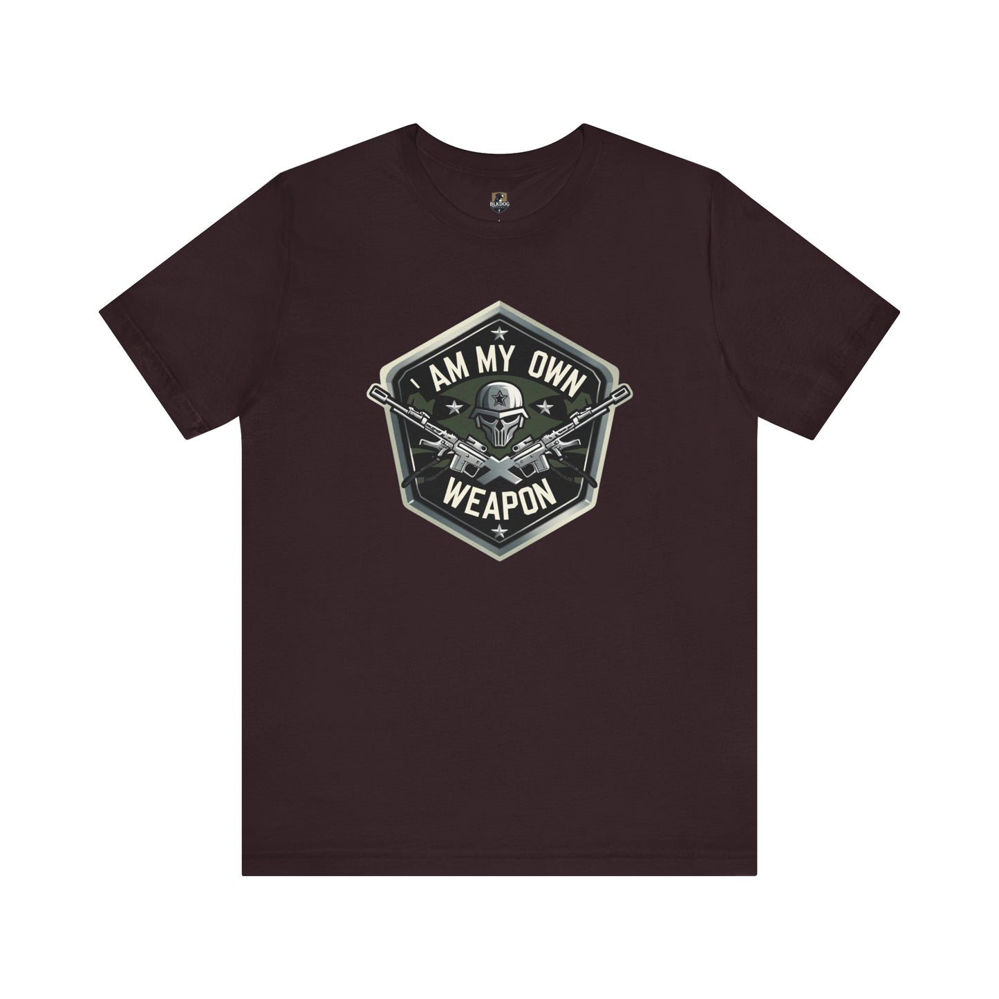 I am my Own Weapon, Unisex Jersey Short Sleeve Tee, Graphic Tee for Confidence, Gift for Self-Love, Casual Wear, Motivational Shirt