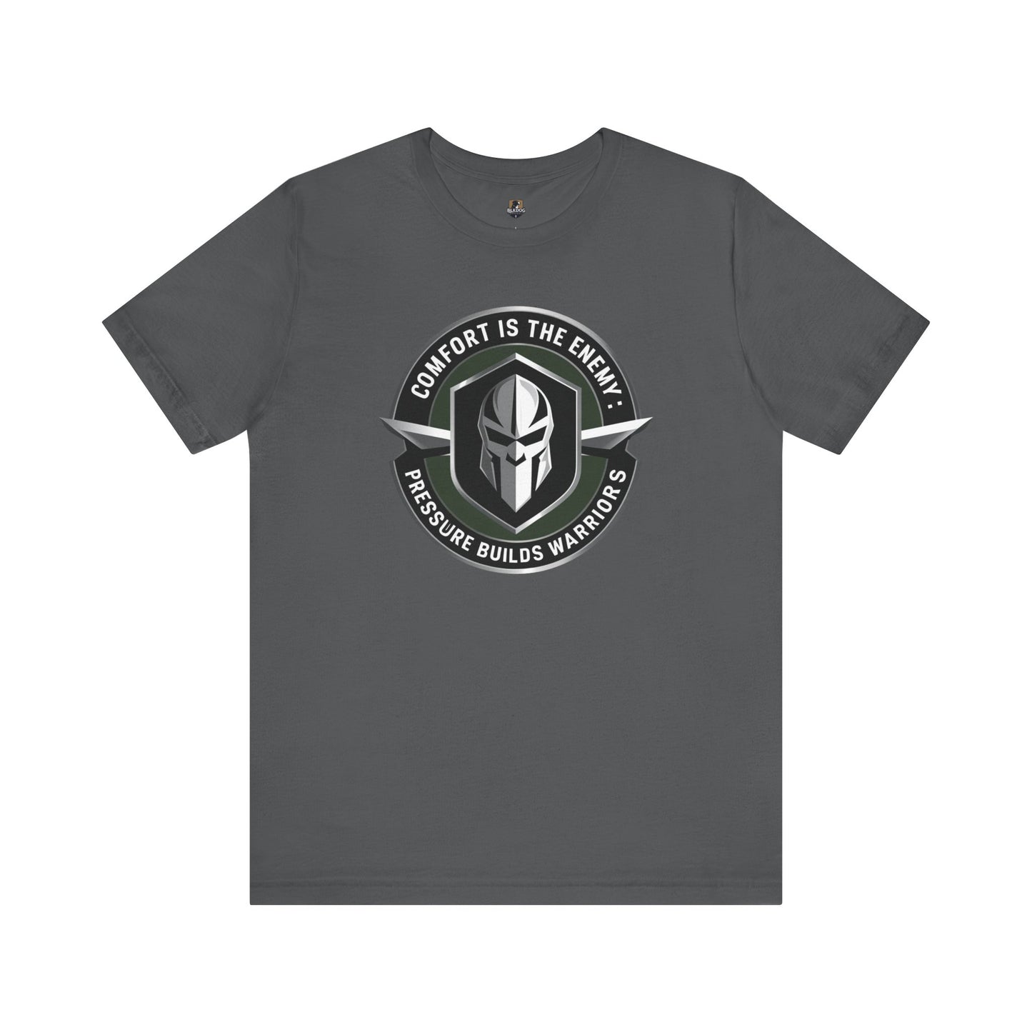 Motivational Unisex Tee - Comfort is the Enemy, Fitness Shirt, Workout Top, Gym Wear, Inspirational Clothing