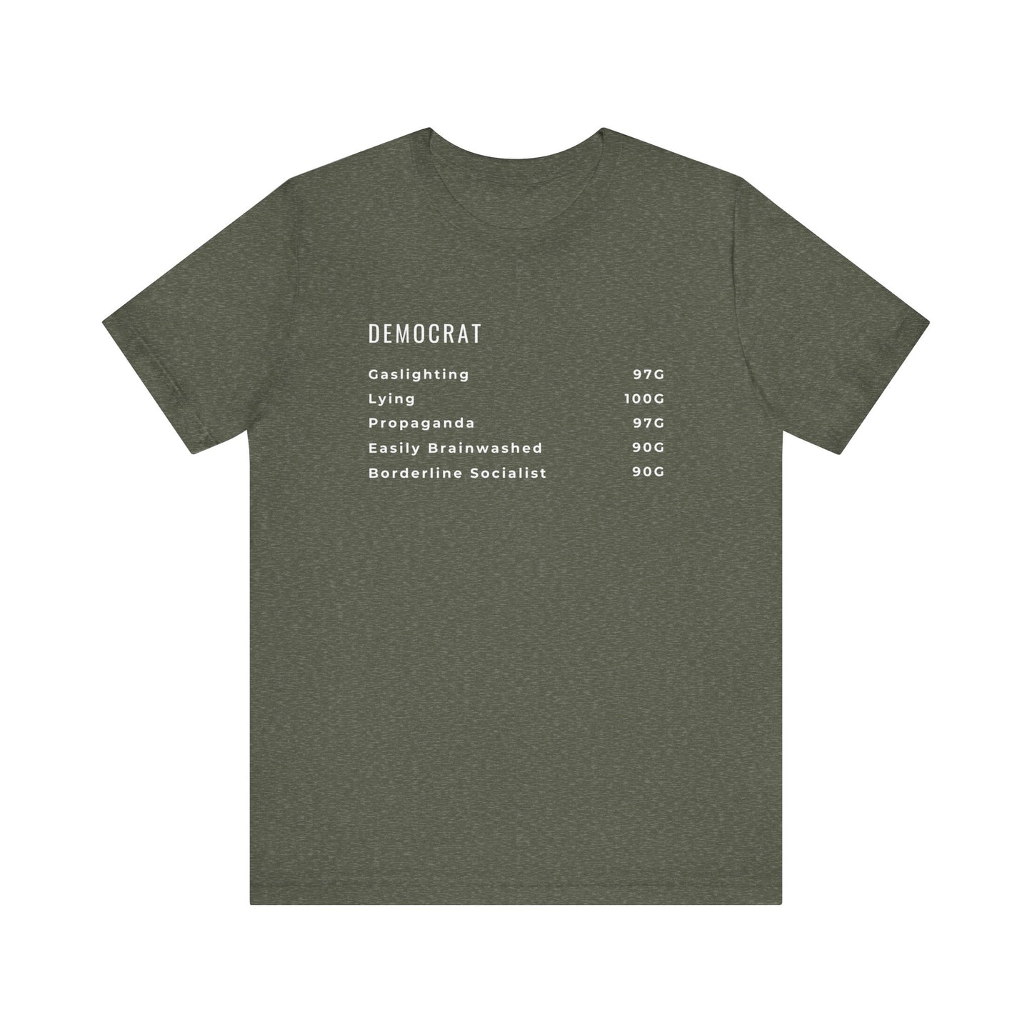 Democrat Lies - Unisex Jersey Short Sleeve Tee